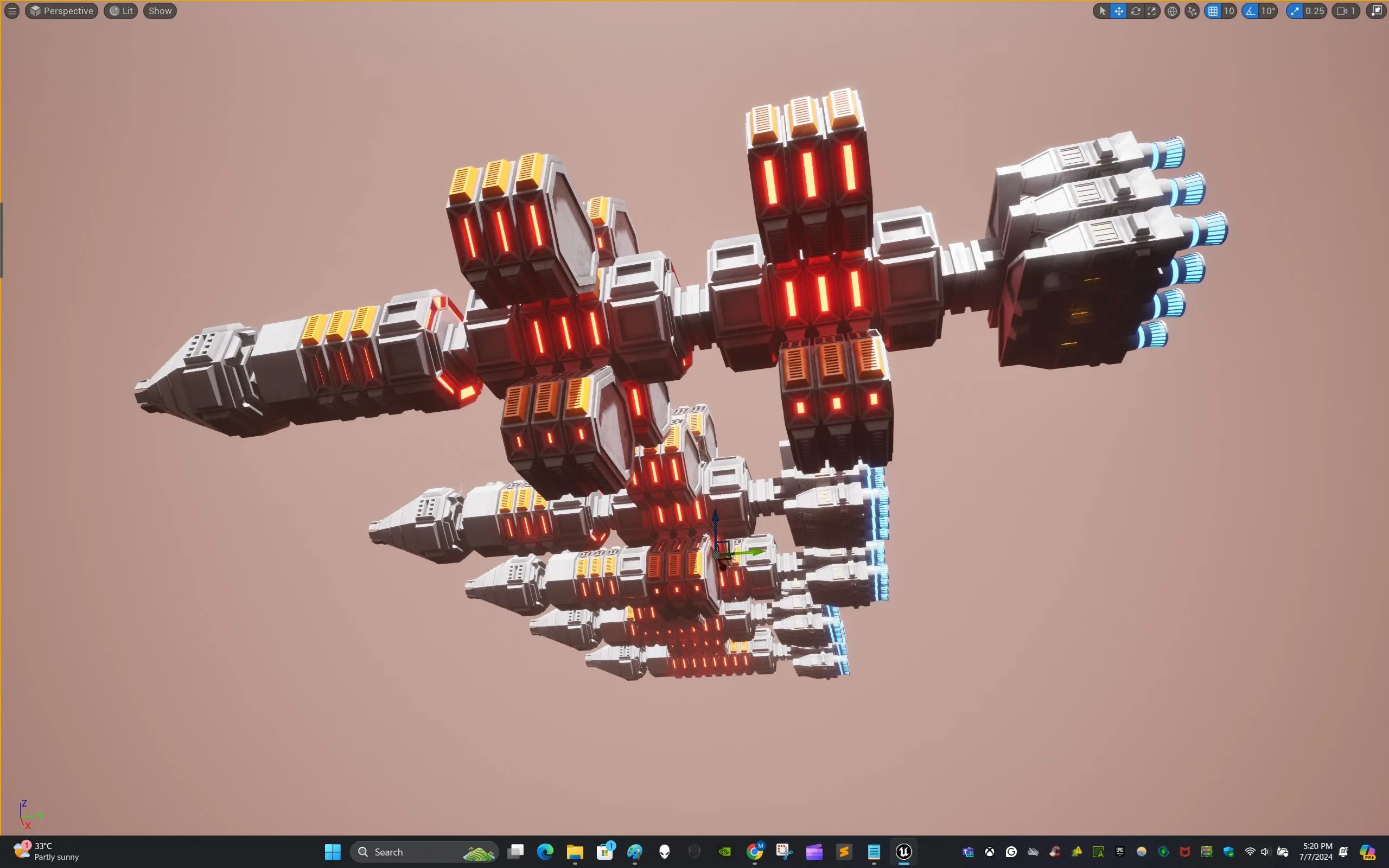 Modular Spaceship One