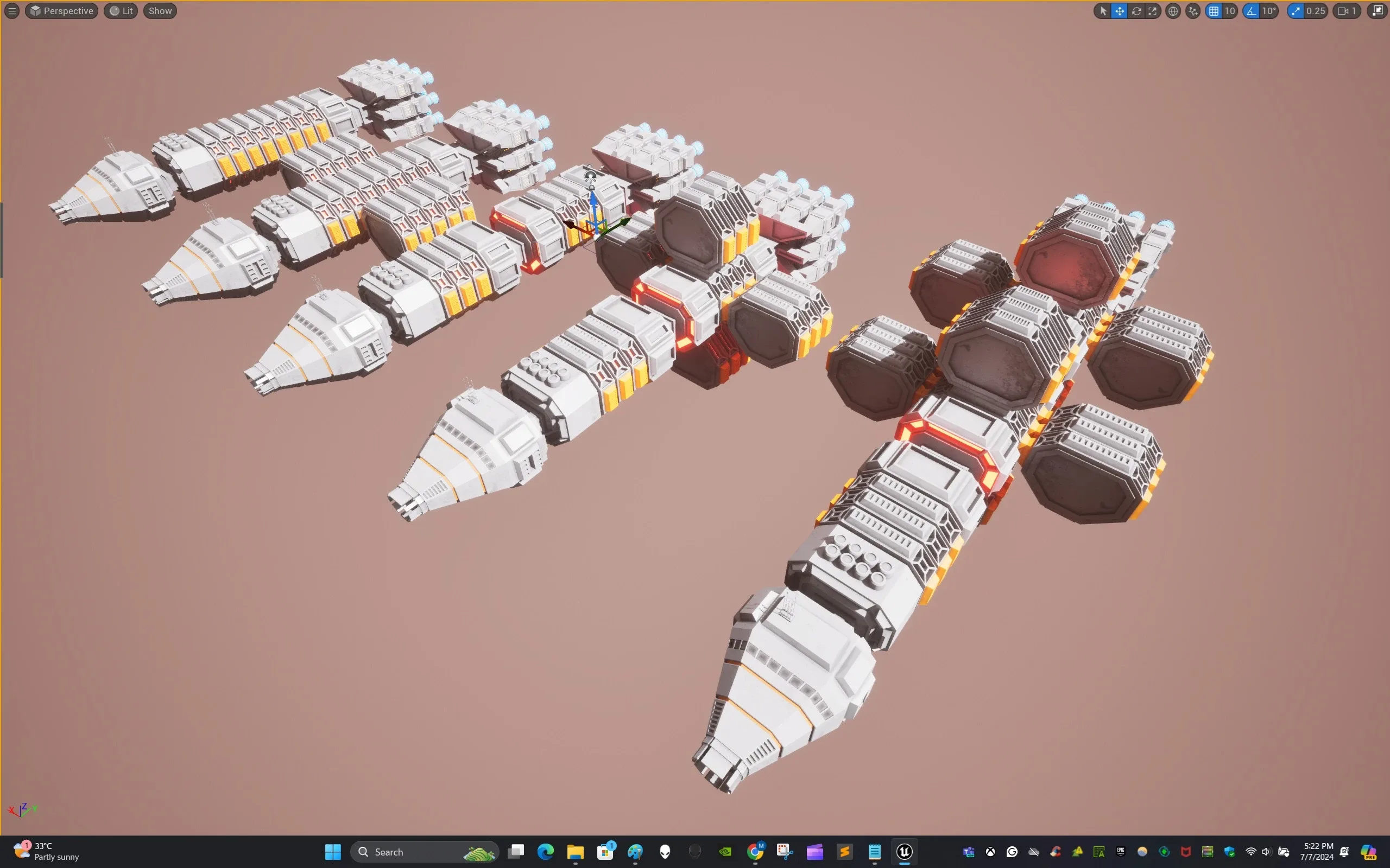 Modular Spaceship One