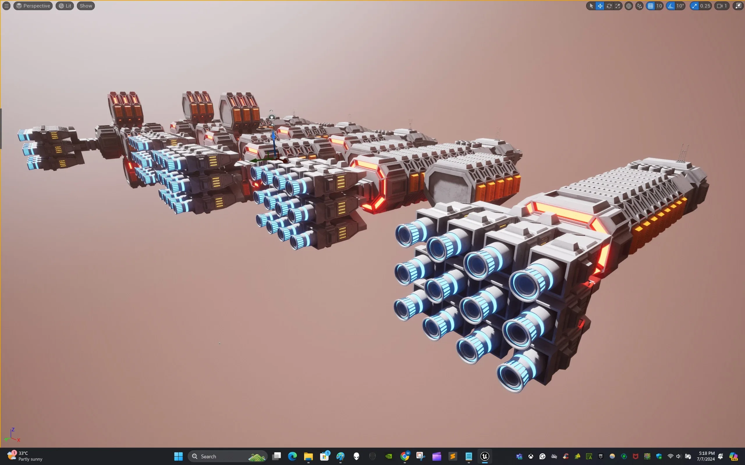 Modular Spaceship One