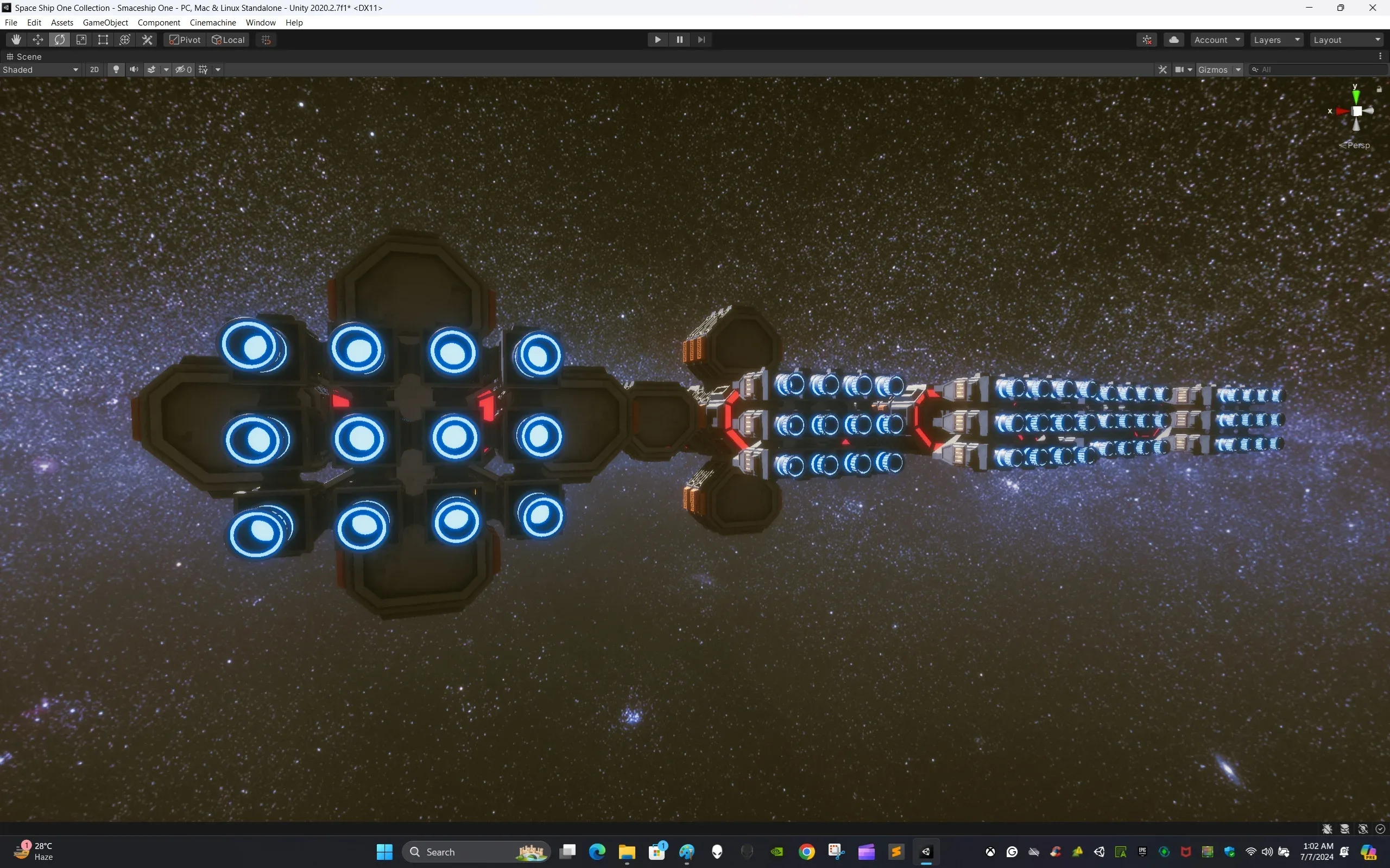 Modular Spaceship One