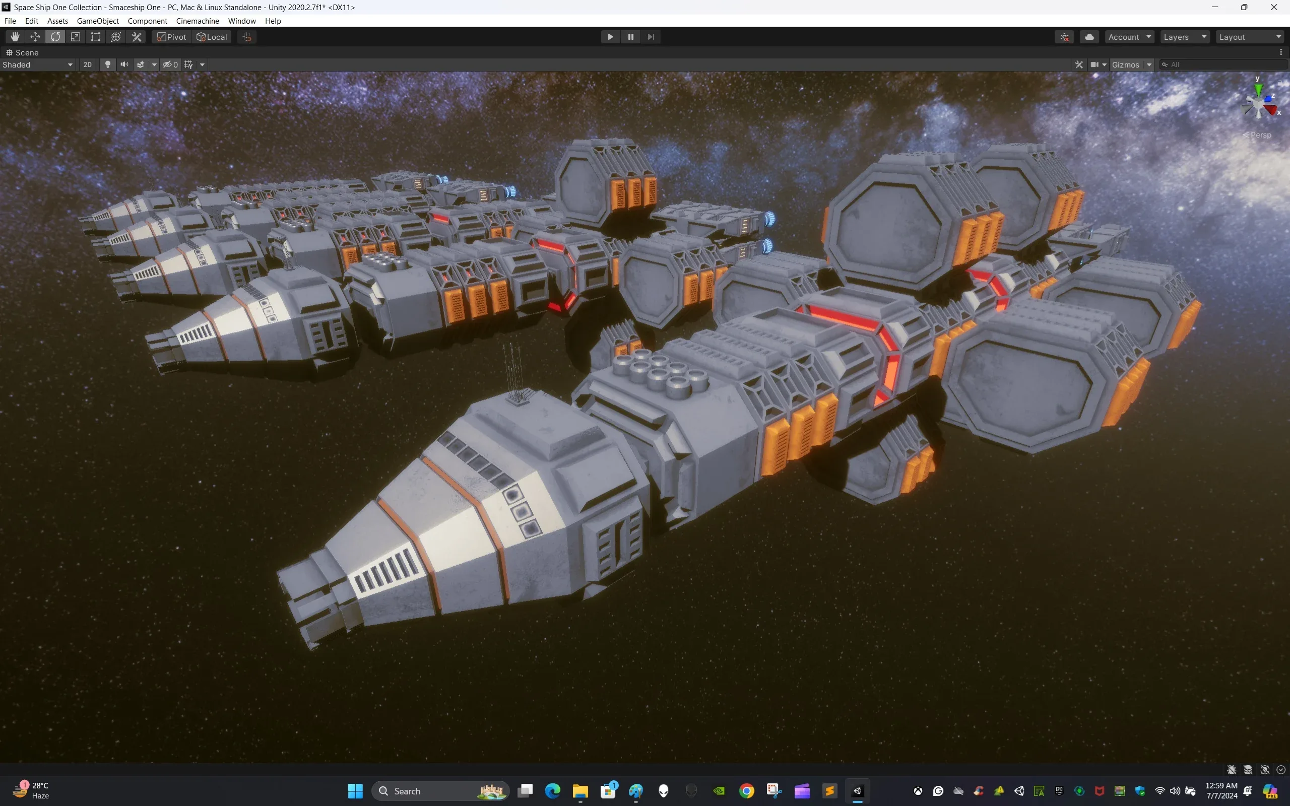 Modular Spaceship One