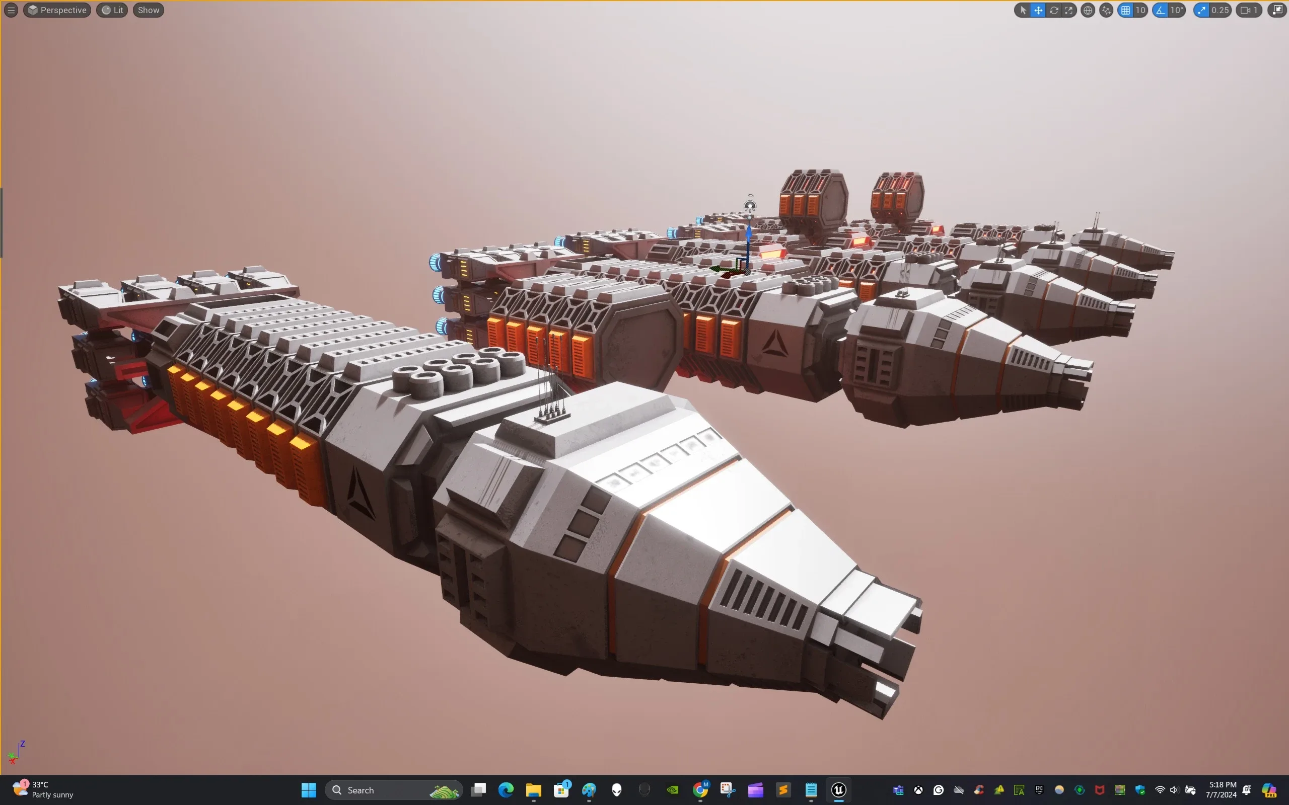 Modular Spaceship One