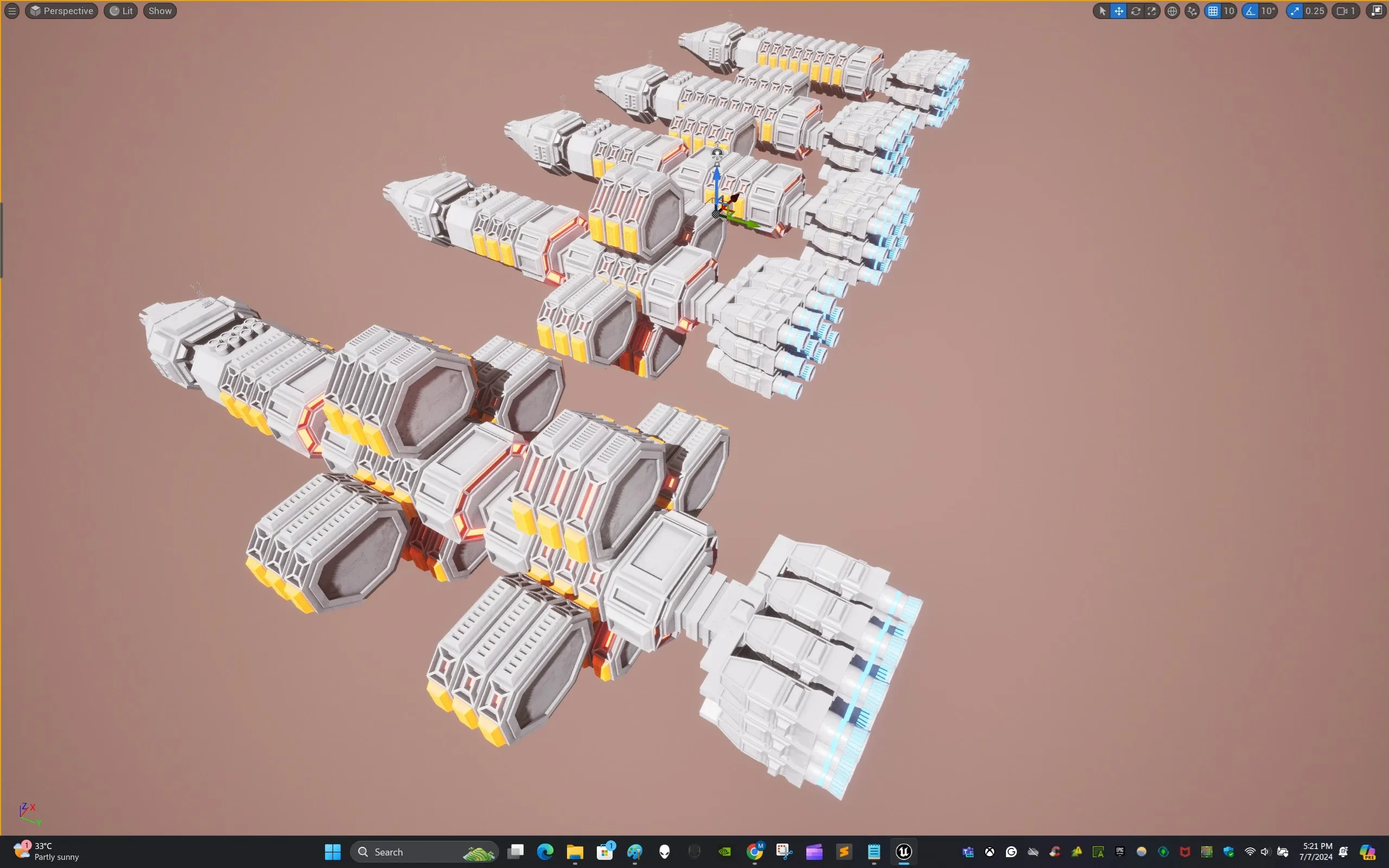 Modular Spaceship One