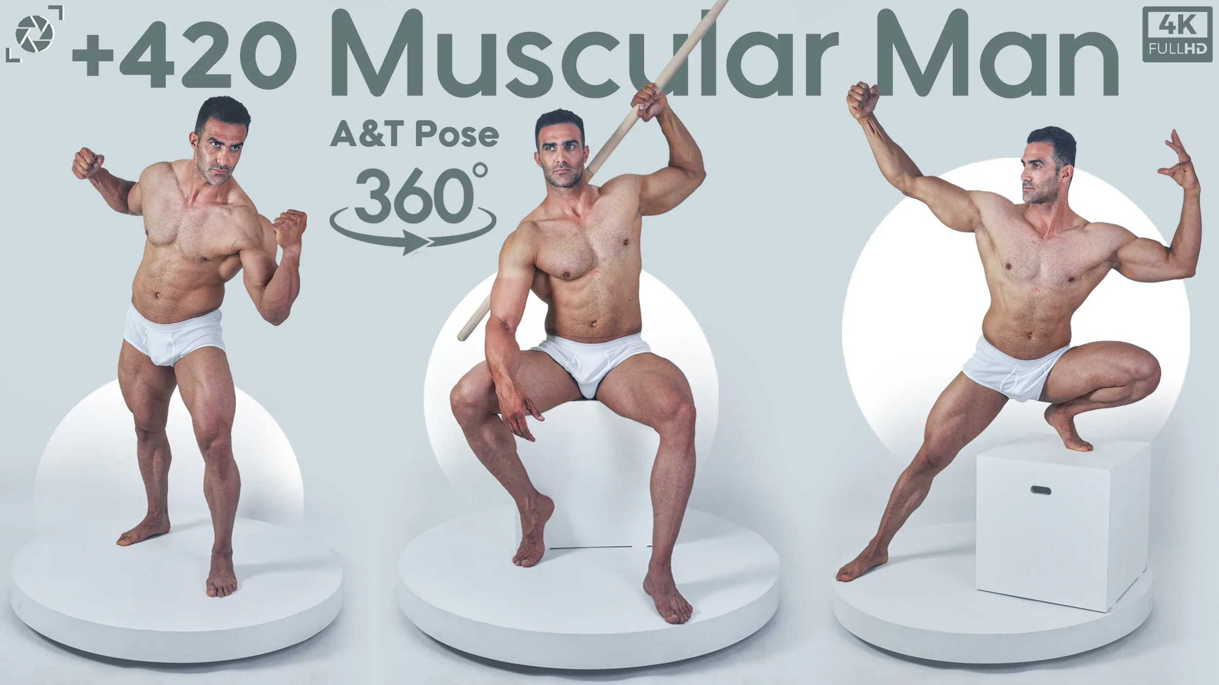 +420 Muscular Man References Pictures - Vol 02