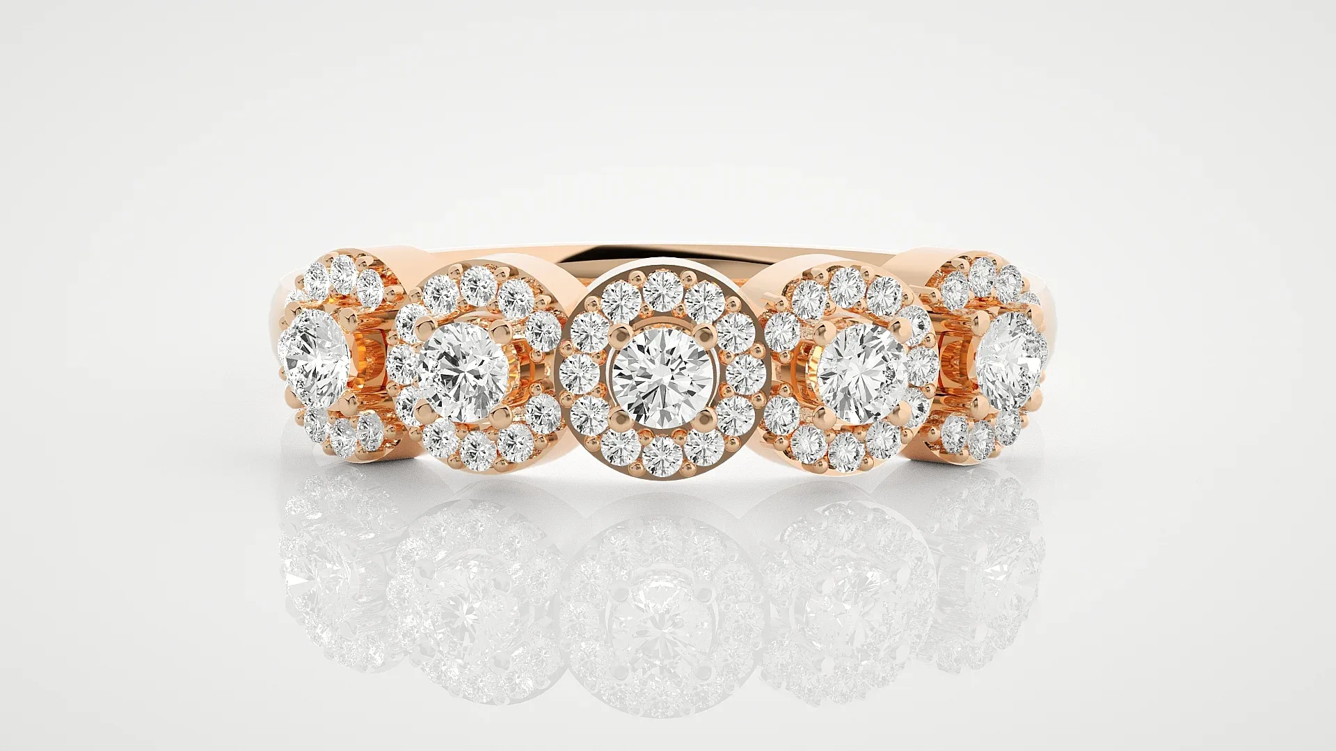 100 Light Weight Diamond Rings Pack
