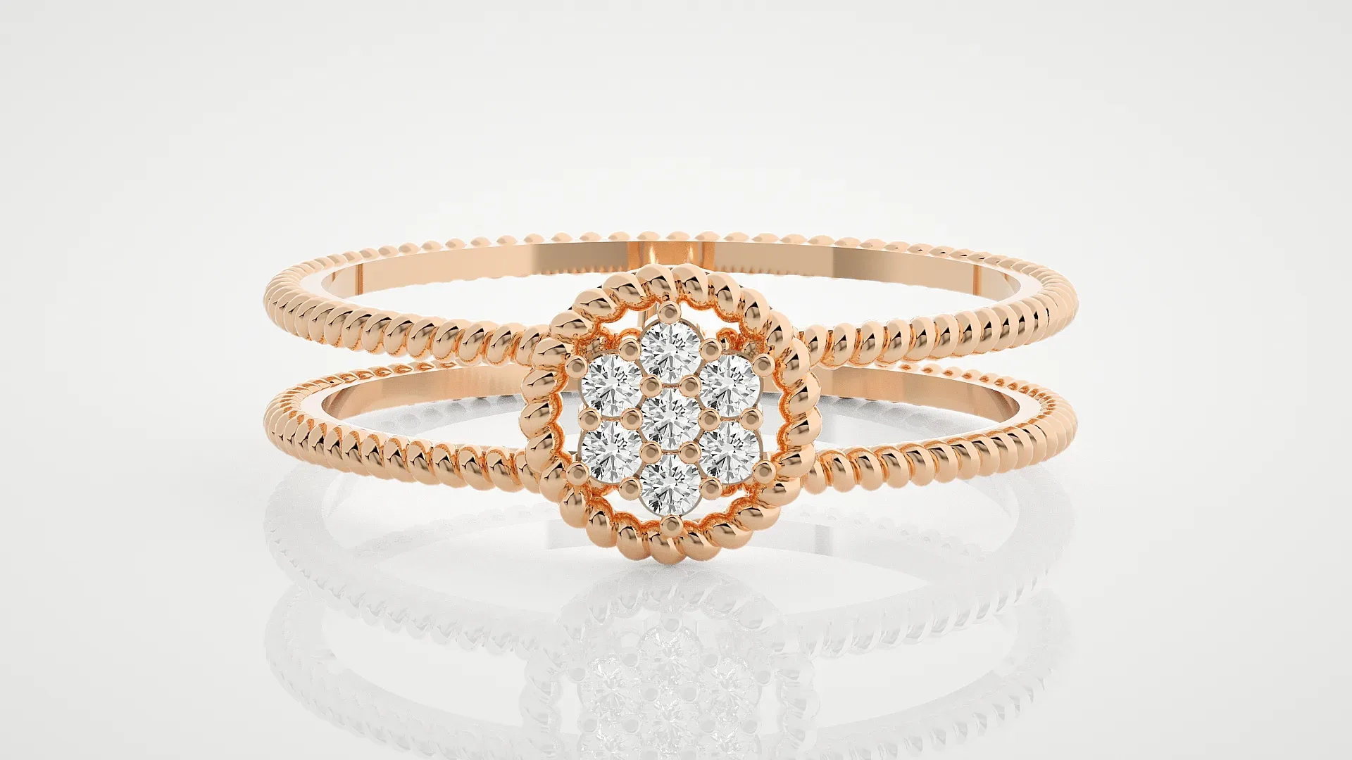 100 Light Weight Diamond Rings Pack
