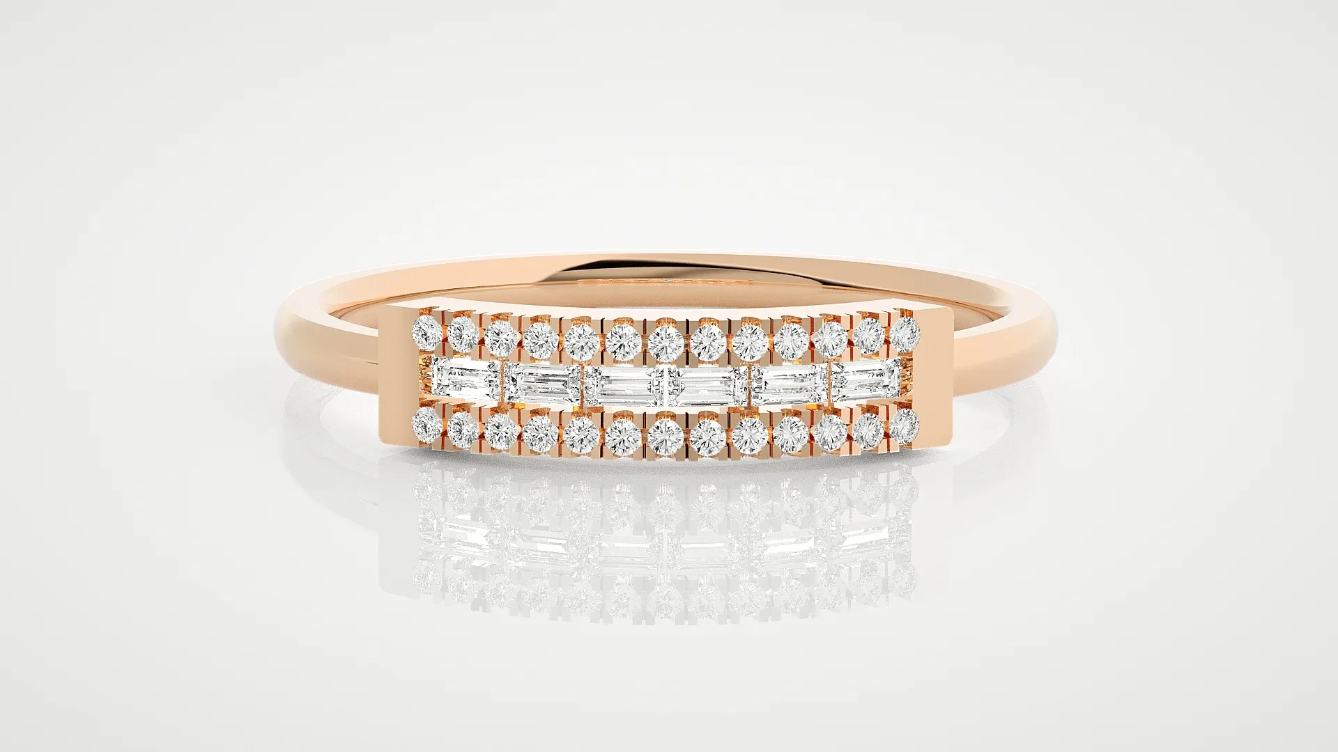 100 Light Weight Diamond Rings Pack
