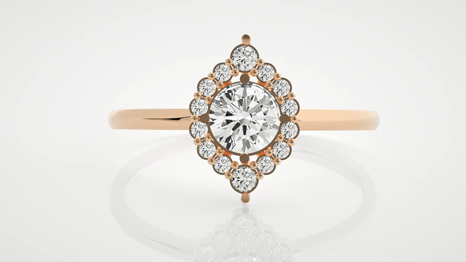 100 Light Weight Diamond Rings Pack