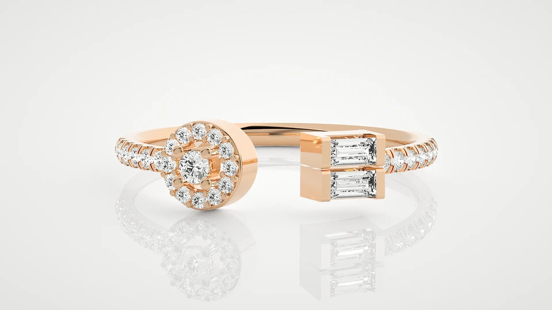 100 Light Weight Diamond Rings Pack