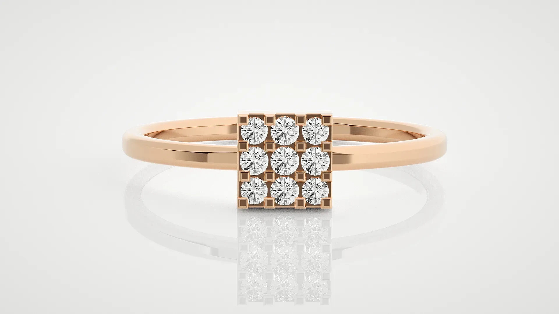 100 Light Weight Diamond Rings Pack
