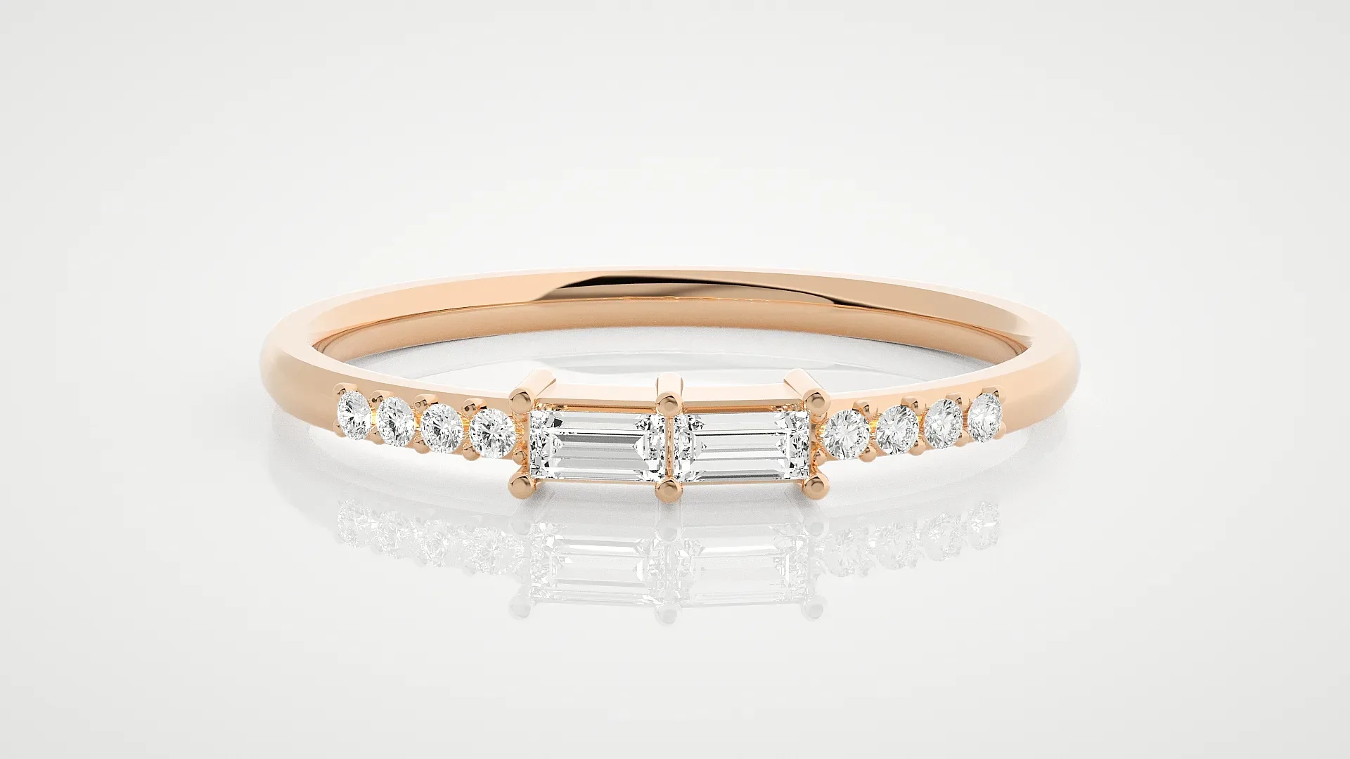 100 Light Weight Diamond Rings Pack