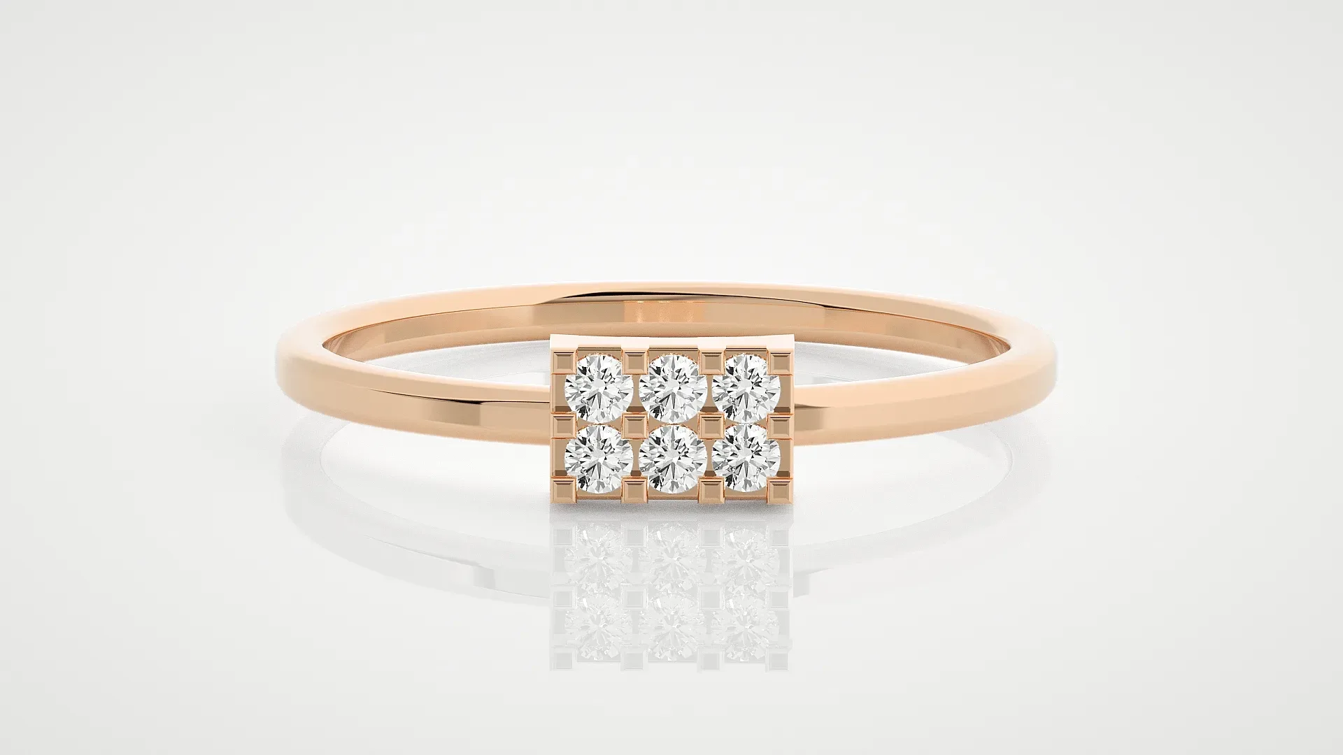 100 Light Weight Diamond Rings Pack