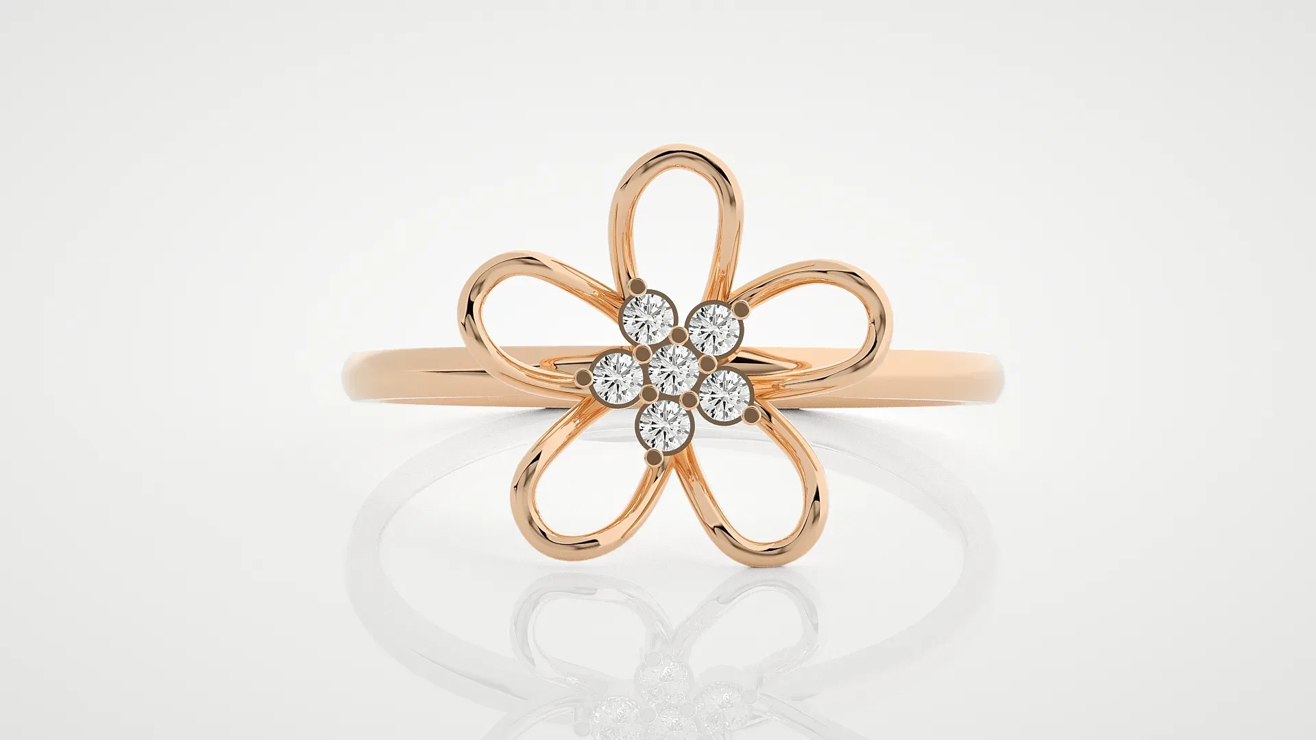 100 Light Weight Diamond Rings Pack