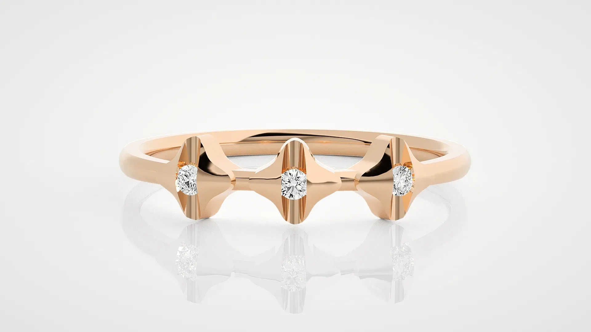 100 Light Weight Diamond Rings Pack
