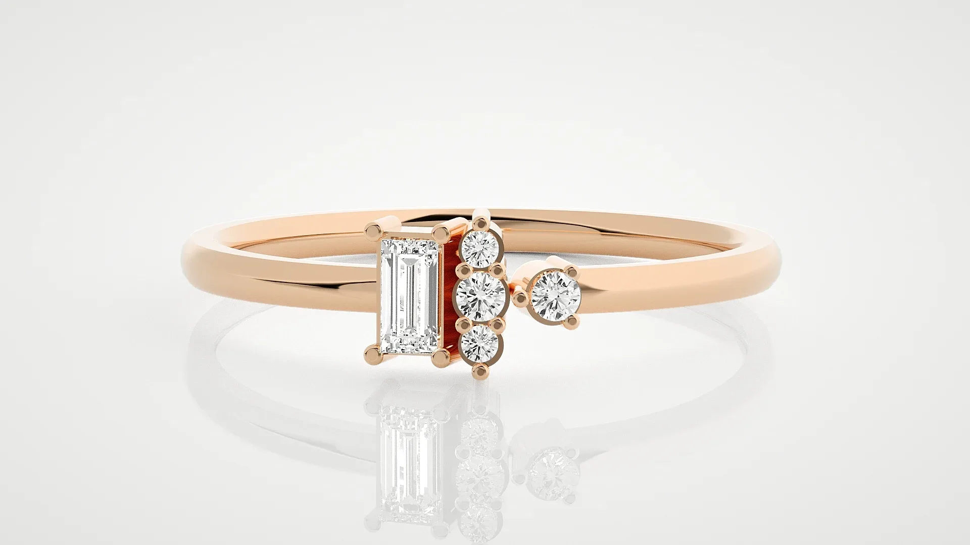 100 Light Weight Diamond Rings Pack
