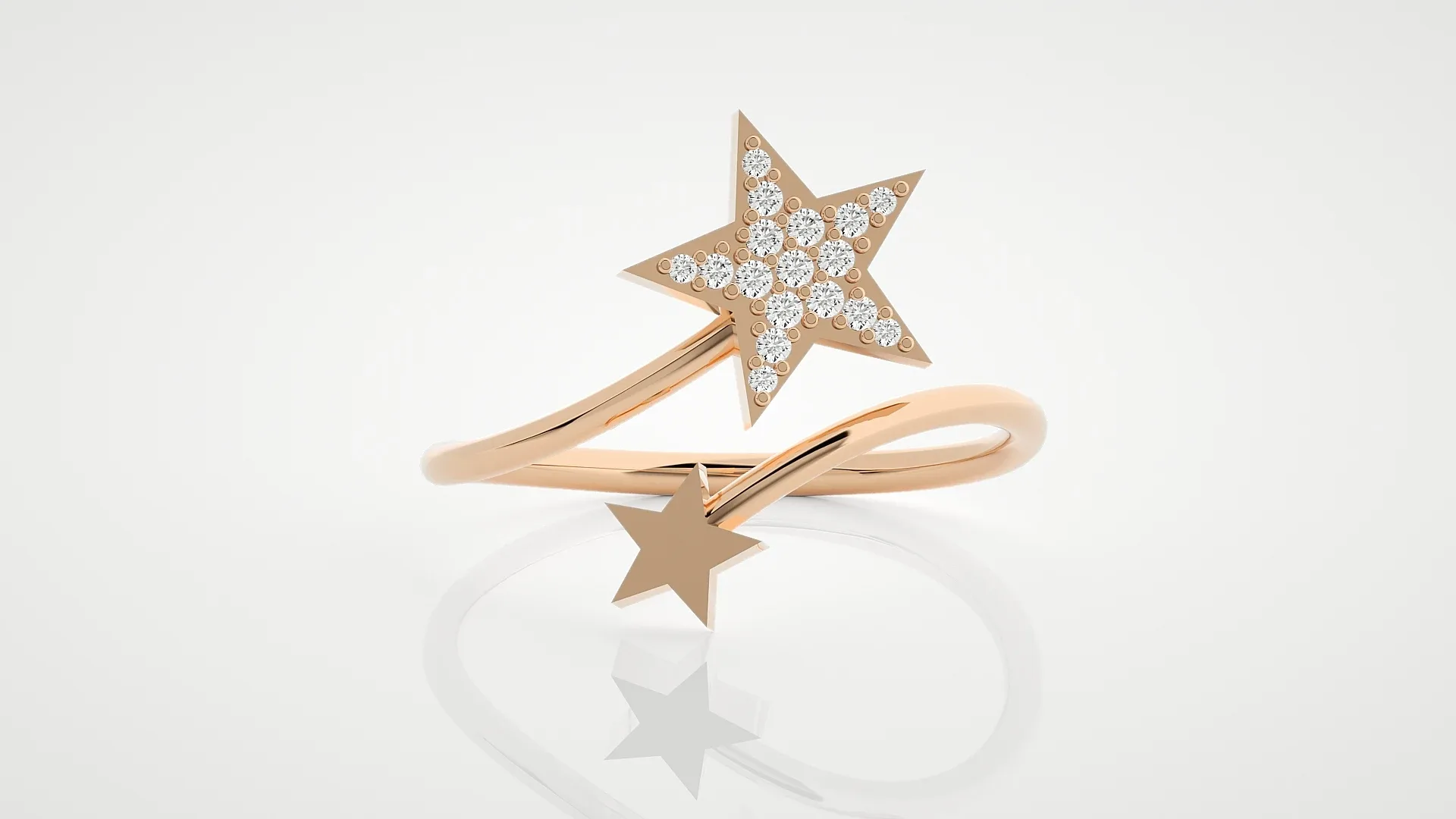 100 Light Weight Diamond Rings Pack