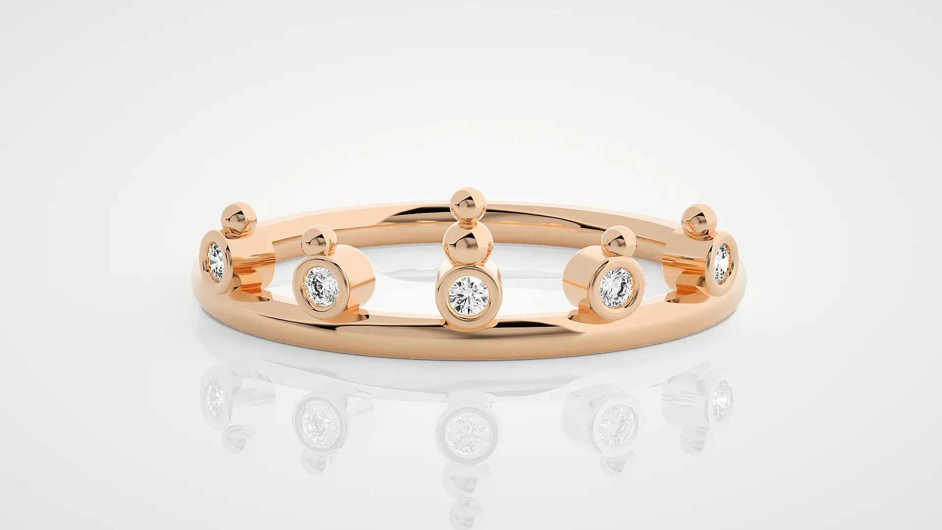 100 Light Weight Diamond Rings Pack
