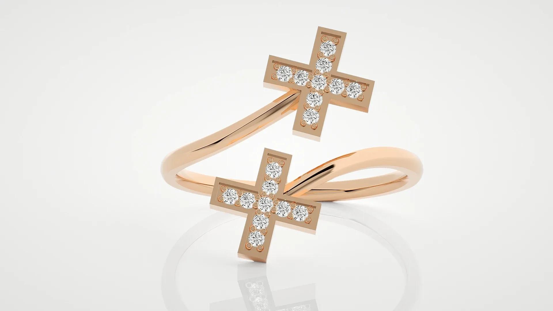 100 Light Weight Diamond Rings Pack