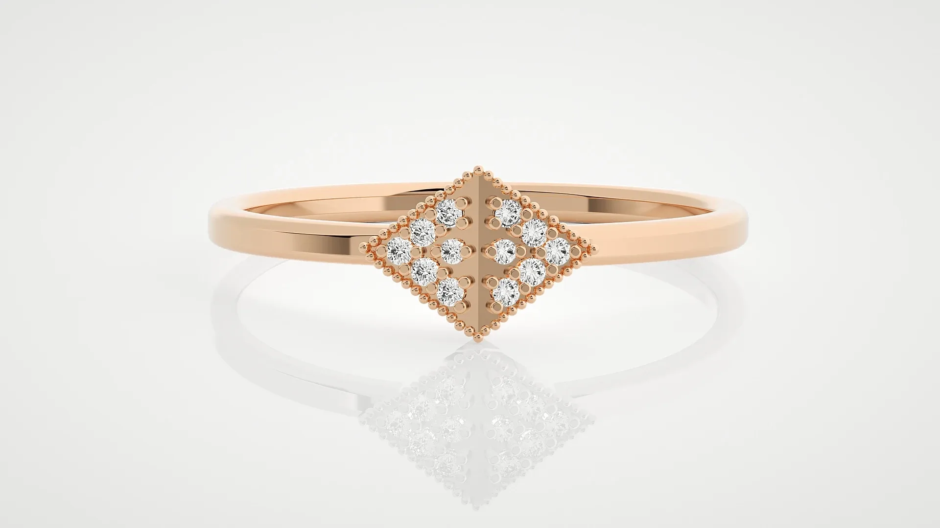 100 Light Weight Diamond Rings Pack