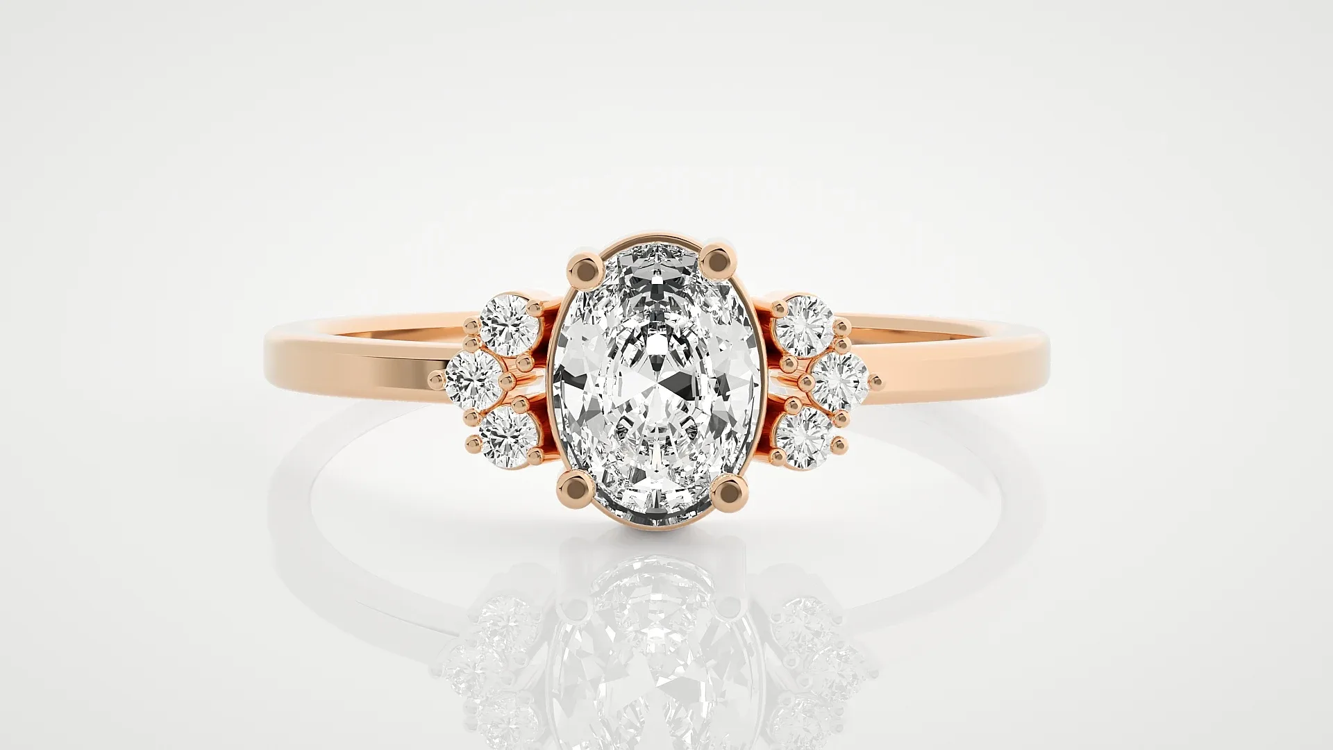 100 Light Weight Diamond Rings Pack