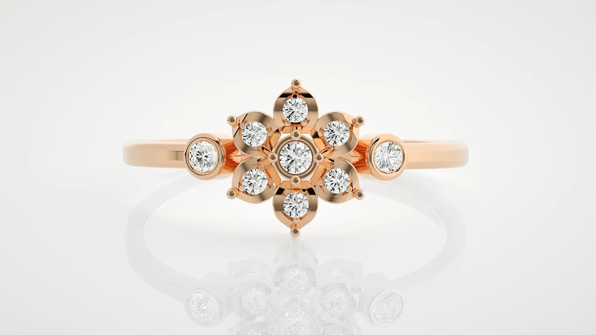 100 Light Weight Diamond Rings Pack