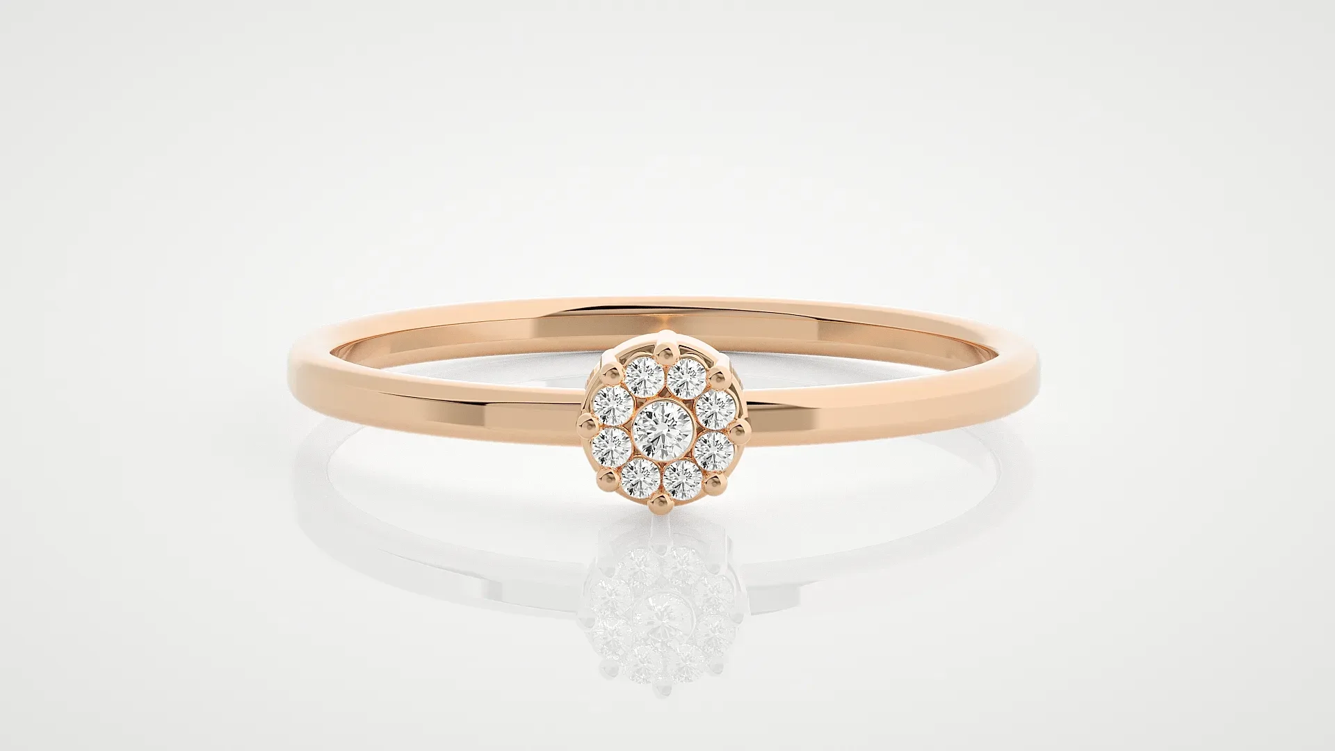 100 Light Weight Diamond Rings Pack
