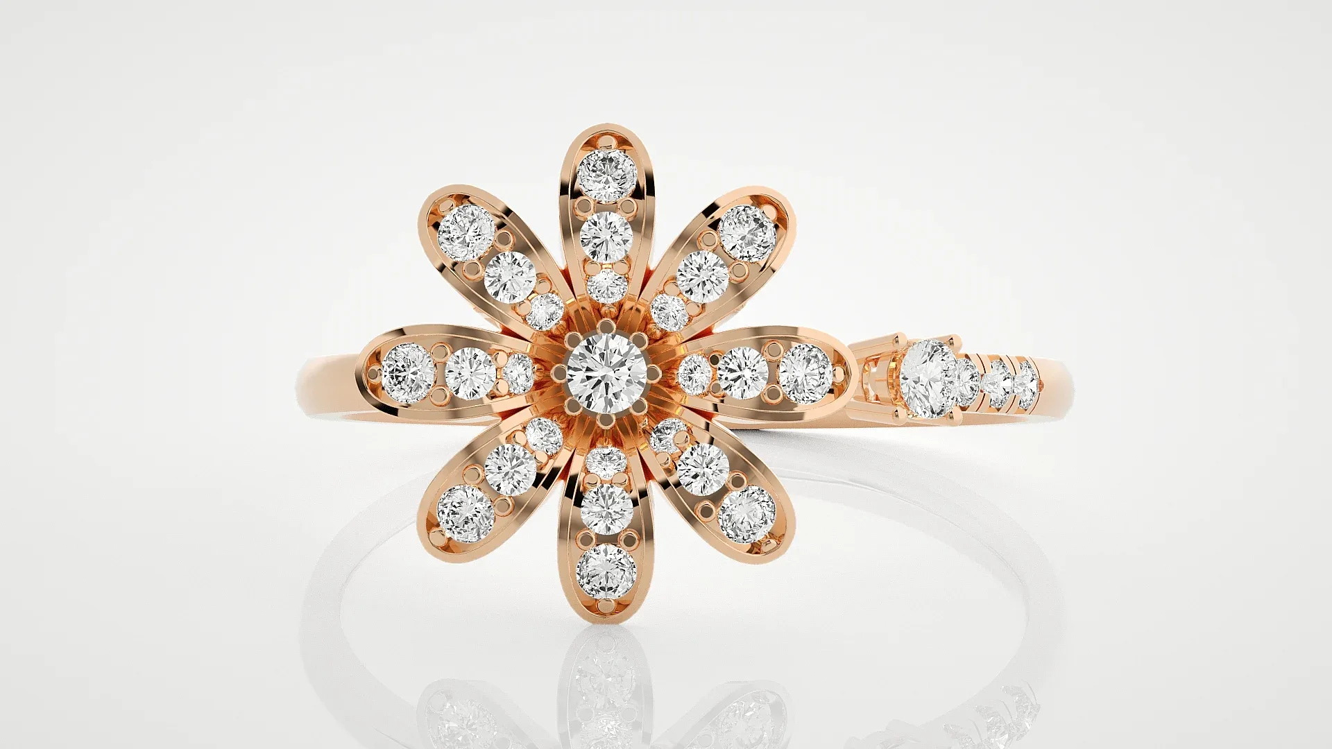 100 Light Weight Diamond Rings Pack