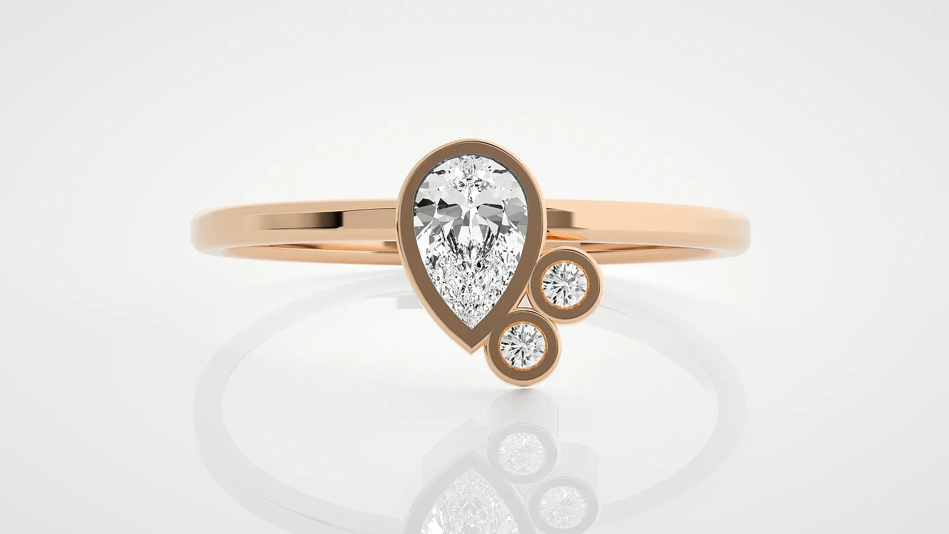 100 Light Weight Diamond Rings Pack