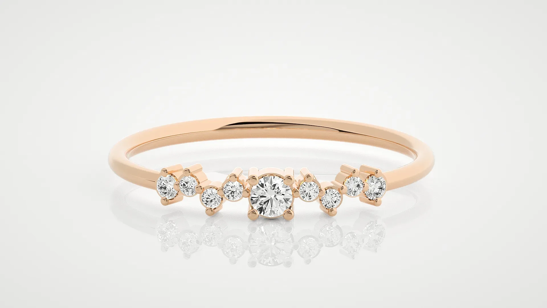 100 Light Weight Diamond Rings Pack