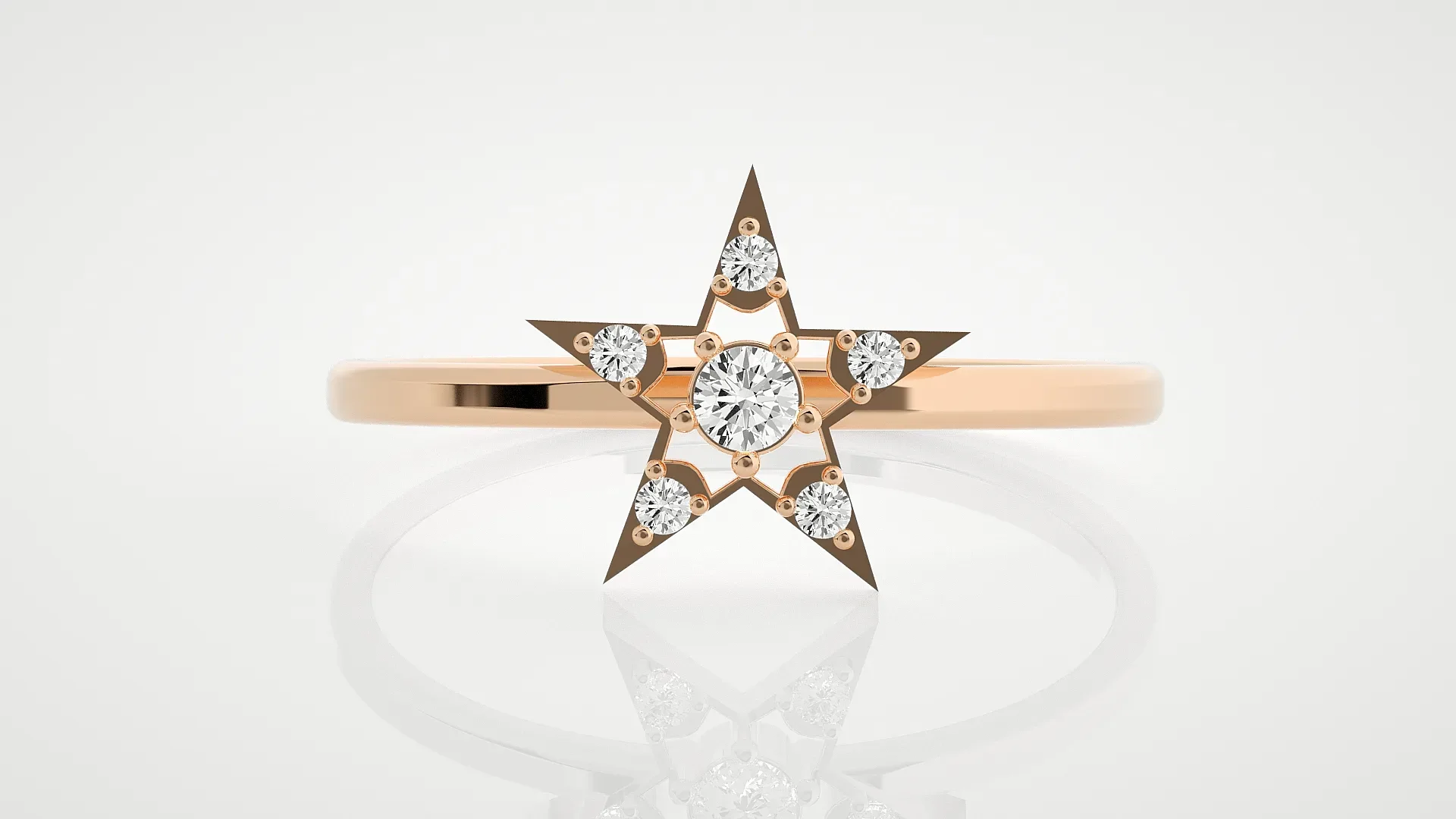 100 Light Weight Diamond Rings Pack
