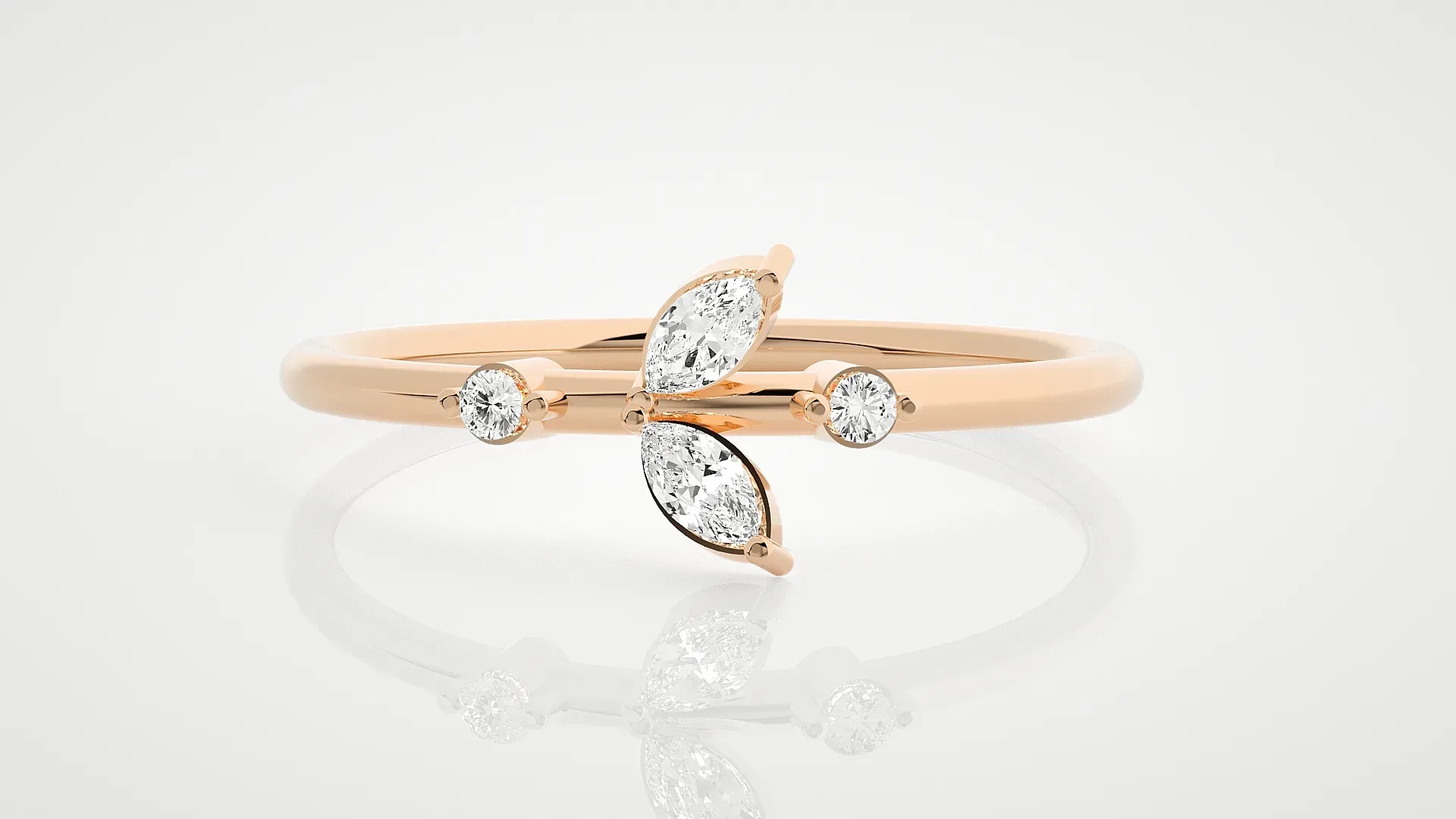 100 Light Weight Diamond Rings Pack