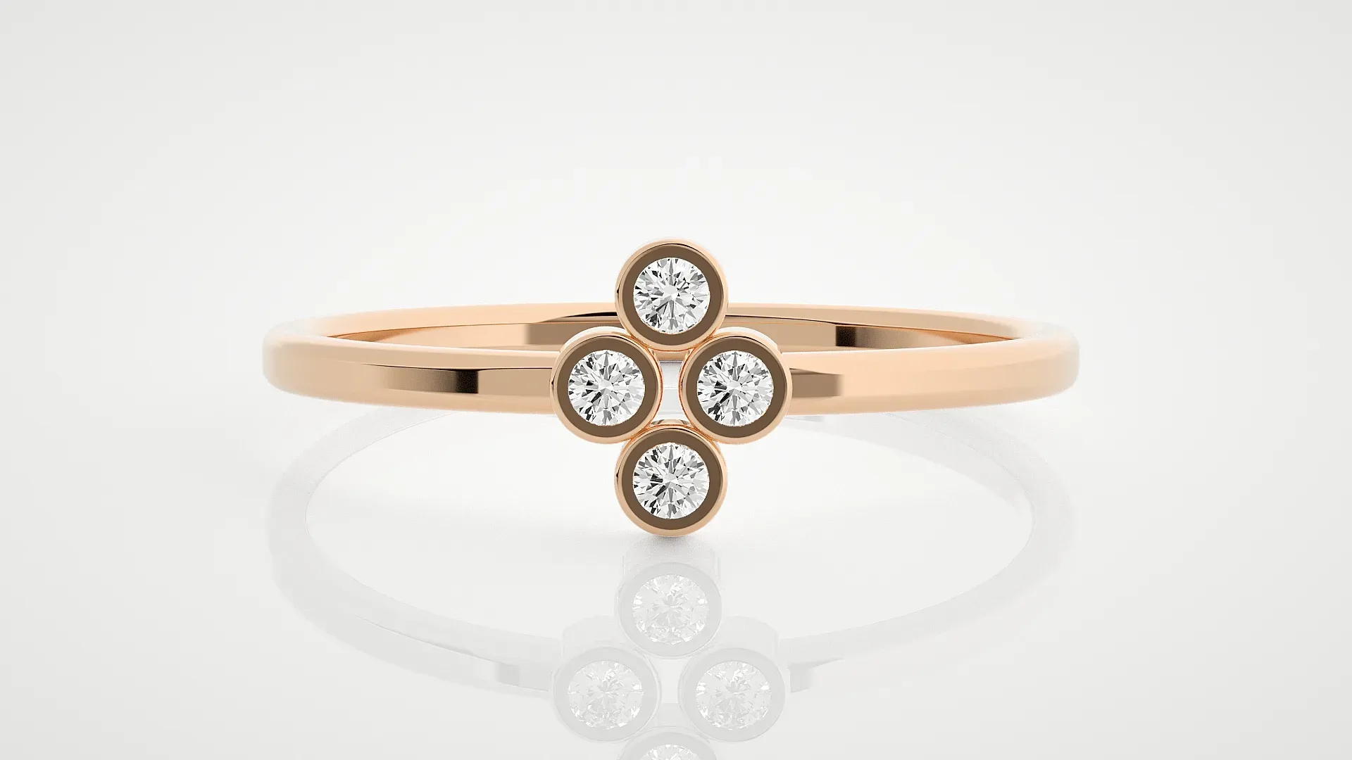 100 Light Weight Diamond Rings Pack