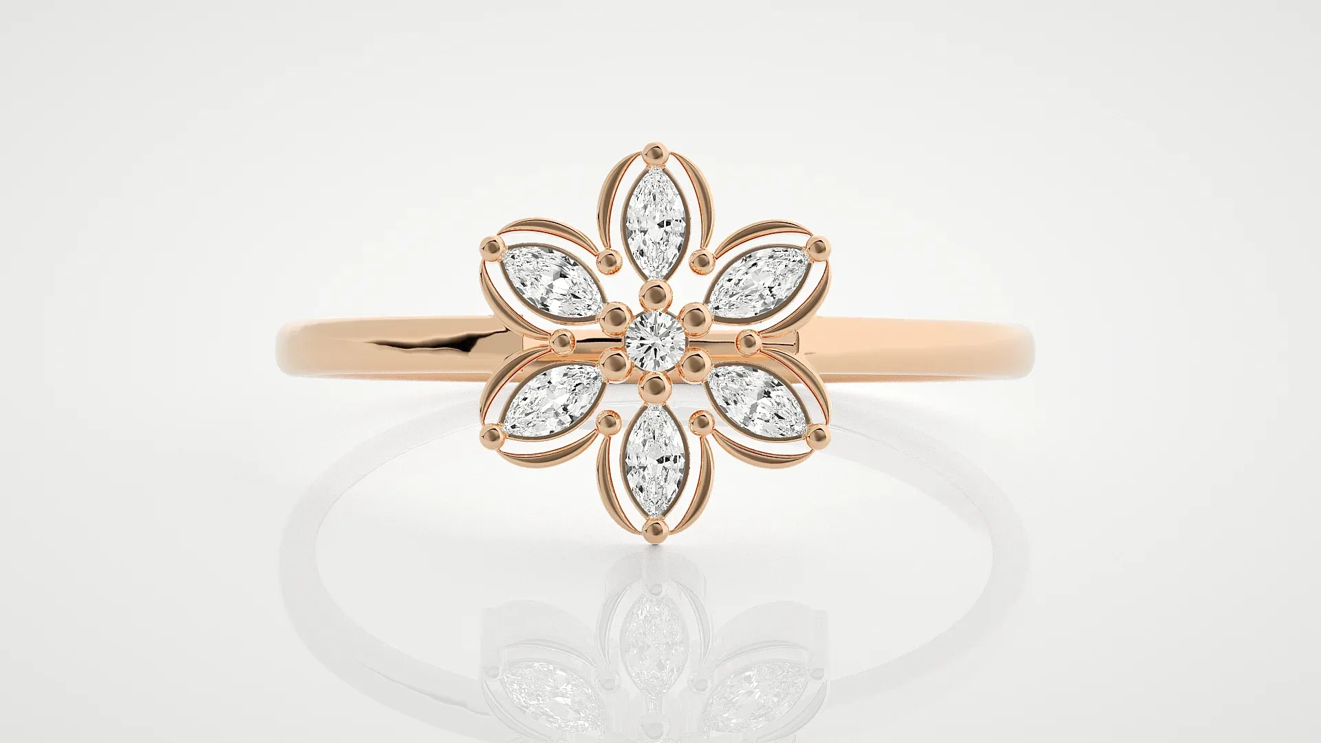 100 Light Weight Diamond Rings Pack