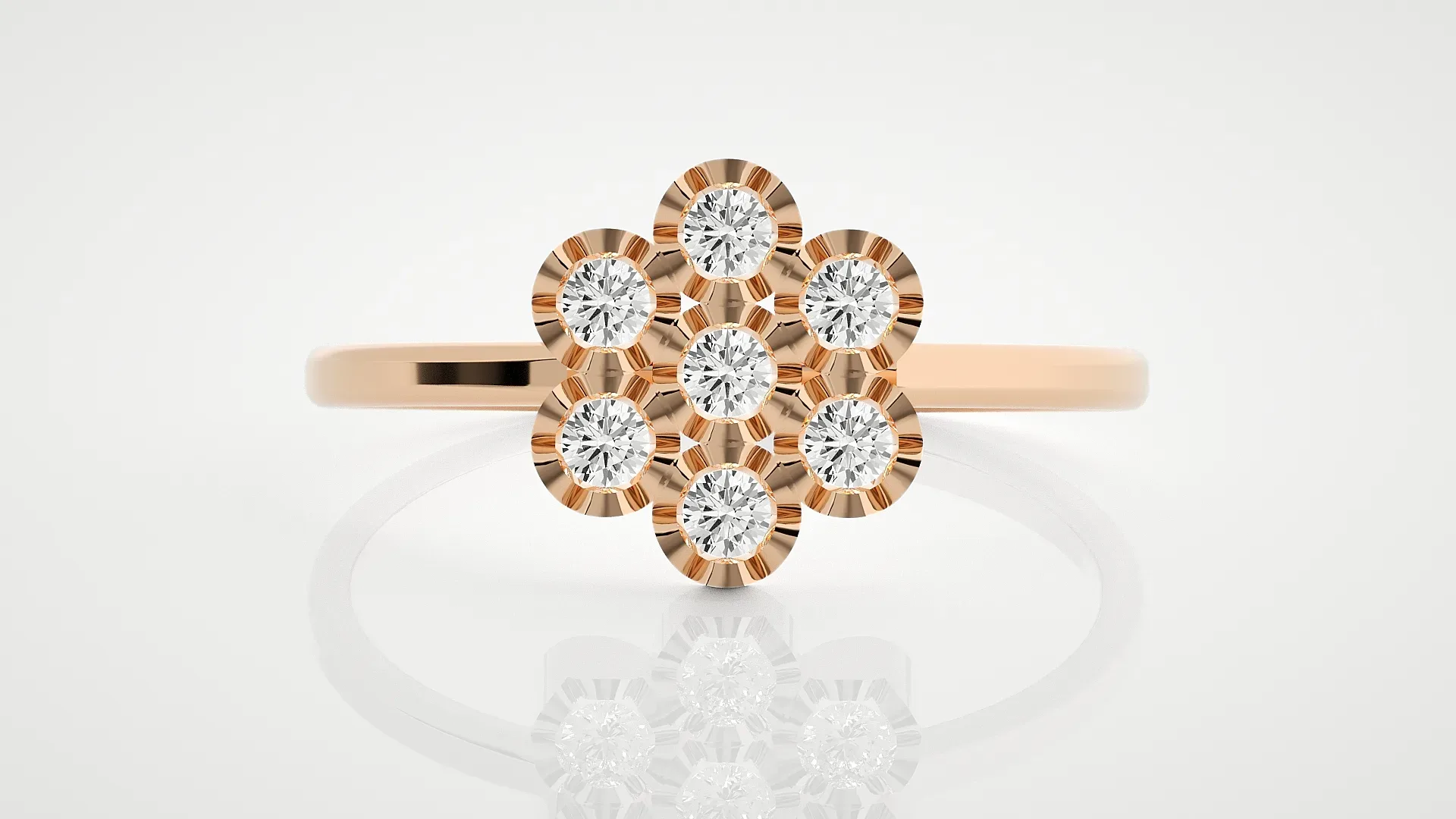 100 Light Weight Diamond Rings Pack