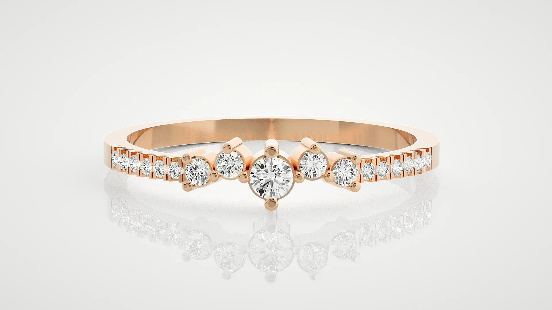 100 Light Weight Diamond Rings Pack