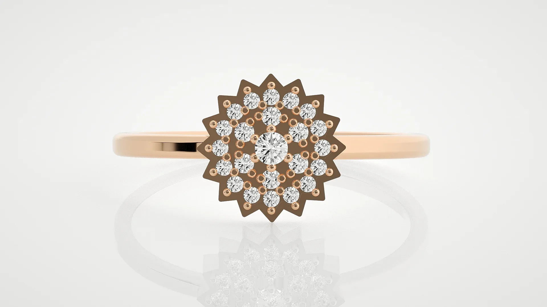 100 Light Weight Diamond Rings Pack