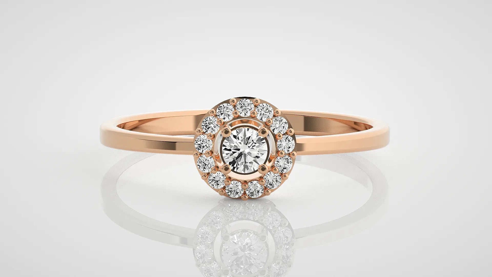 100 Light Weight Diamond Rings Pack