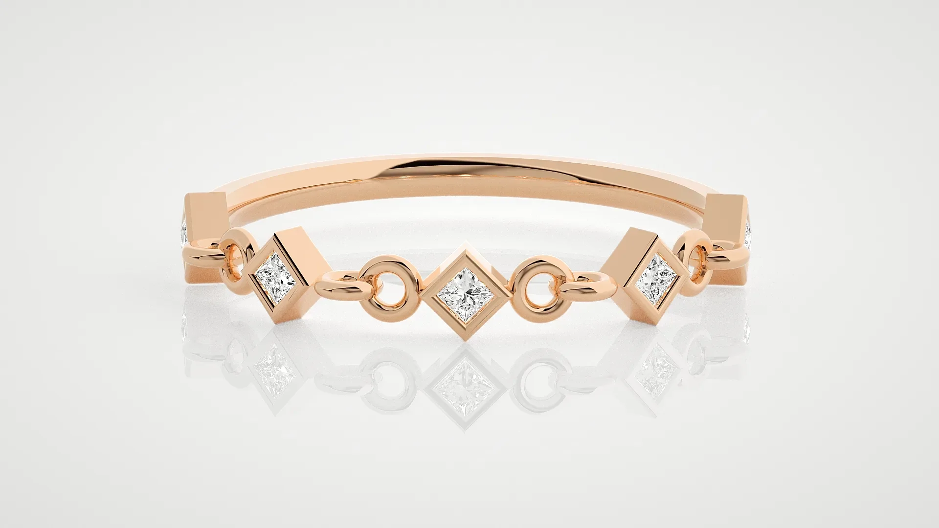 100 Light Weight Diamond Rings Pack