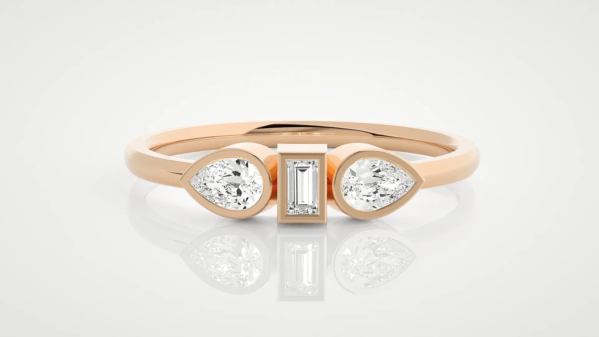 100 Light Weight Diamond Rings Pack