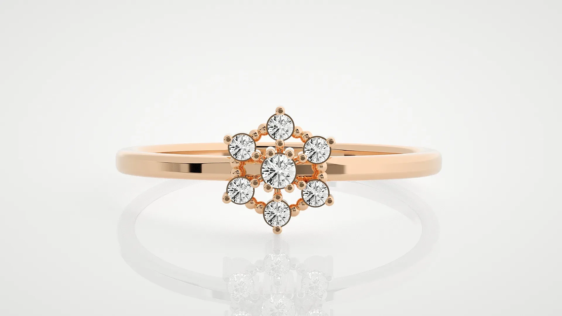 100 Light Weight Diamond Rings Pack