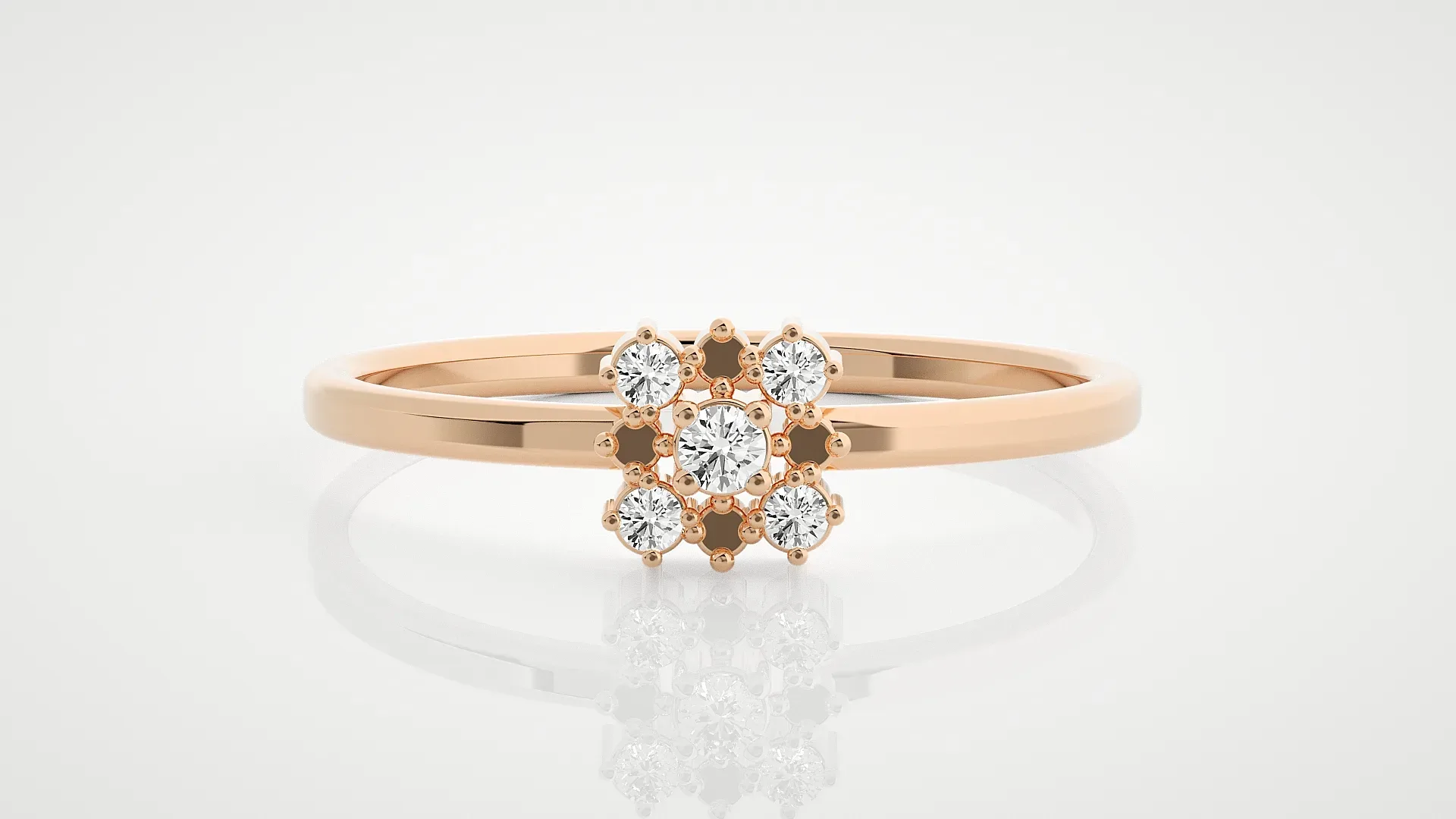 100 Light Weight Diamond Rings Pack