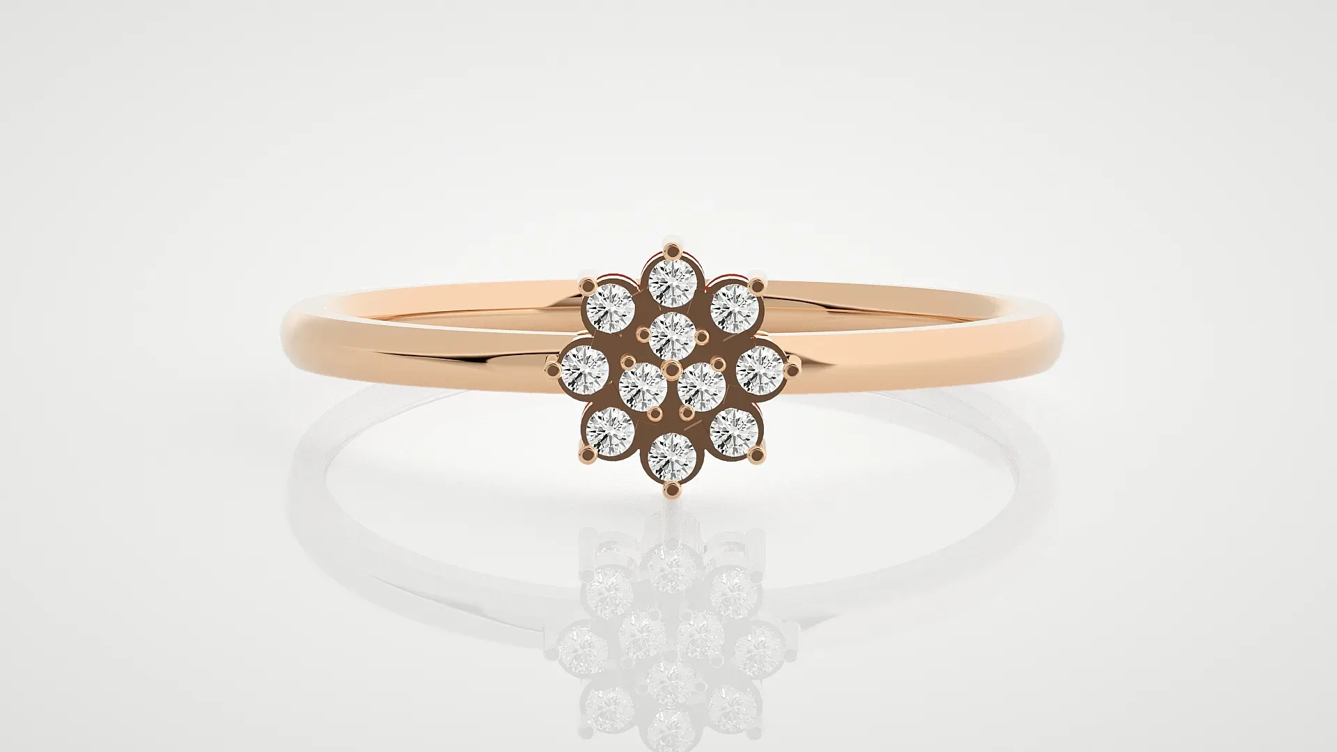 100 Light Weight Diamond Rings Pack