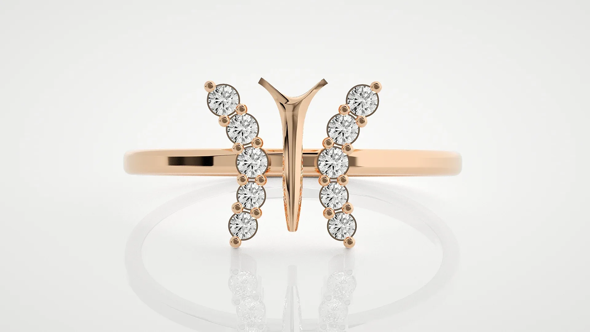 100 Light Weight Diamond Rings Pack