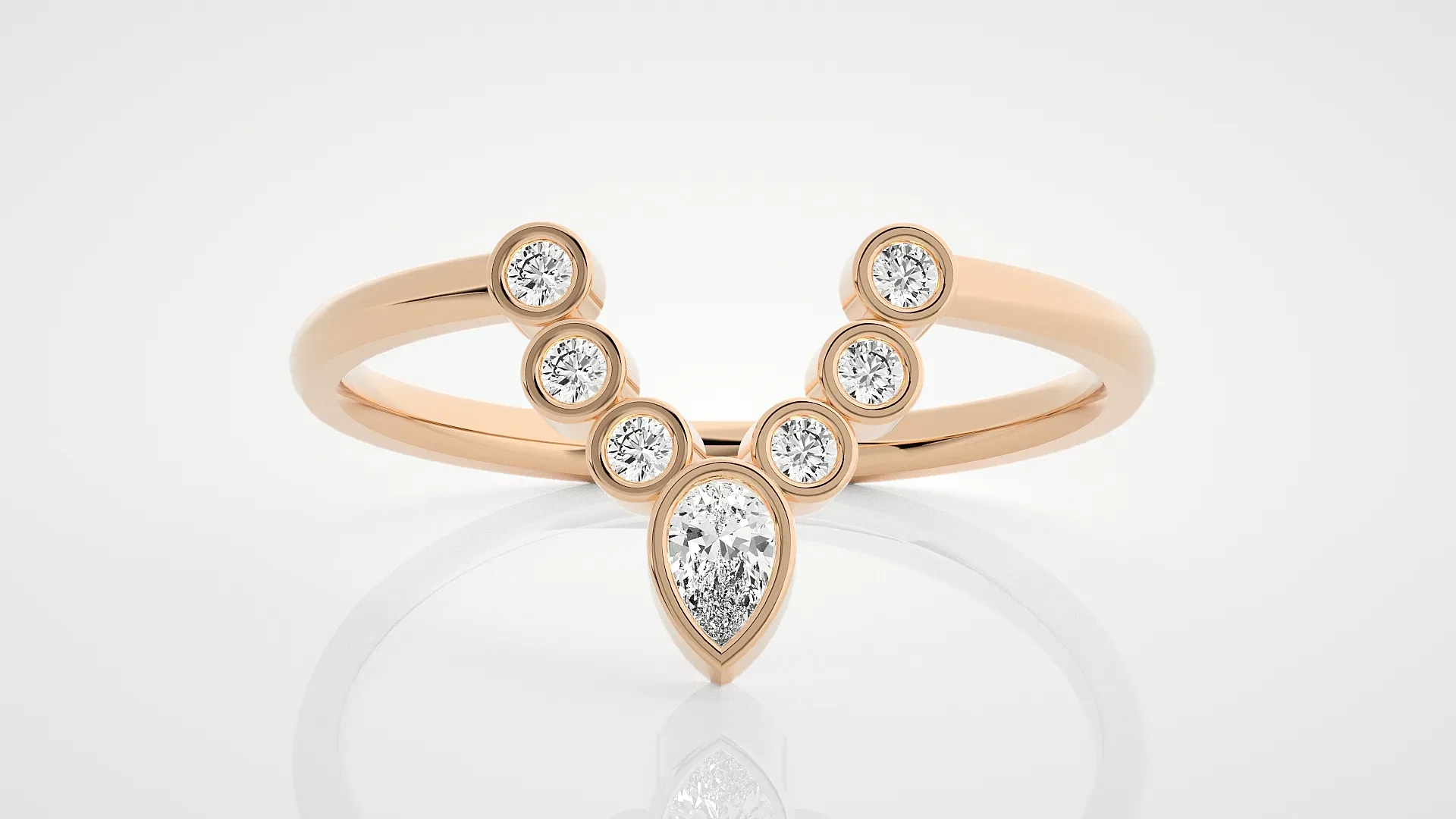 100 Light Weight Diamond Rings Pack