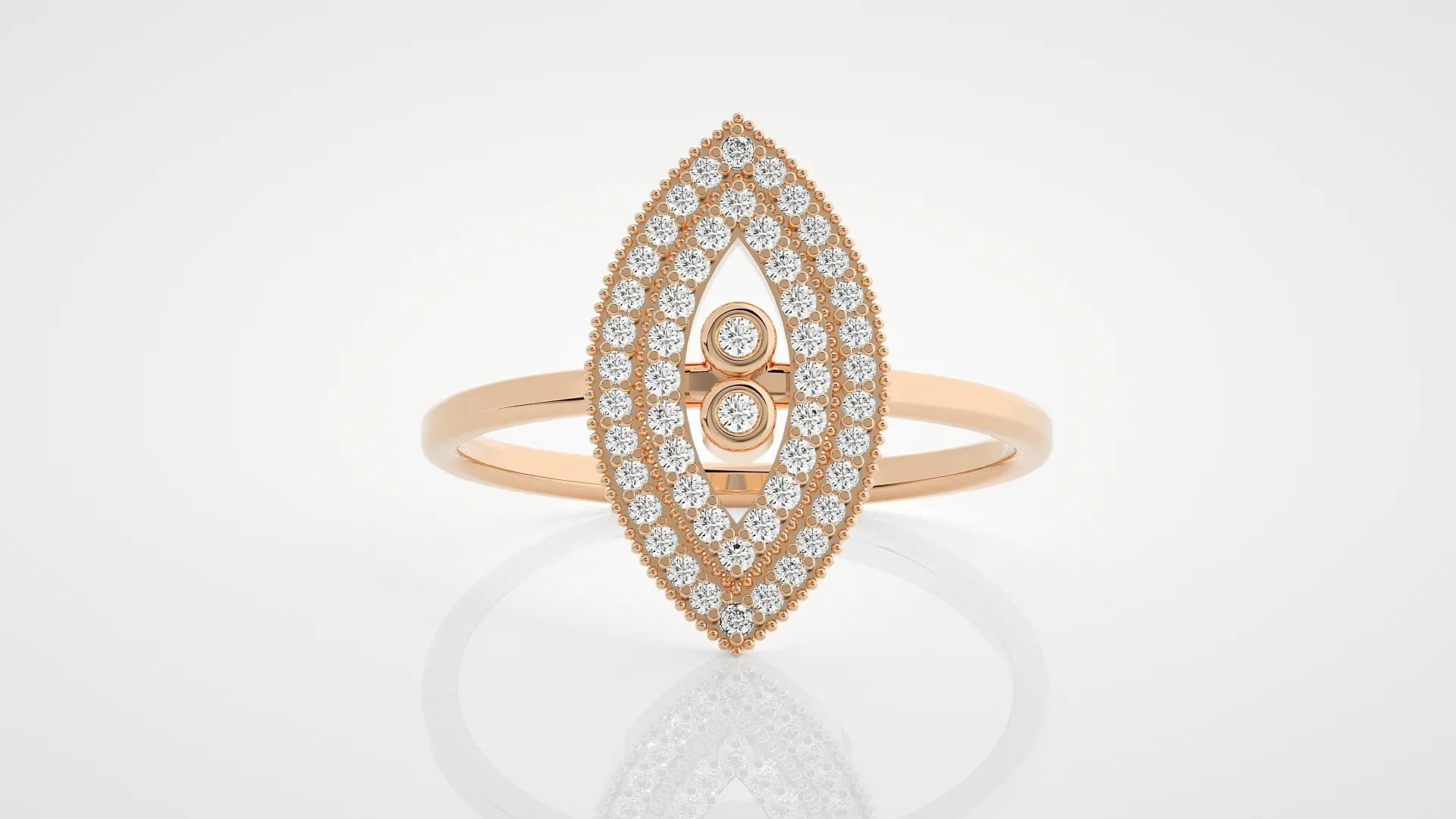 100 Light Weight Diamond Rings Pack
