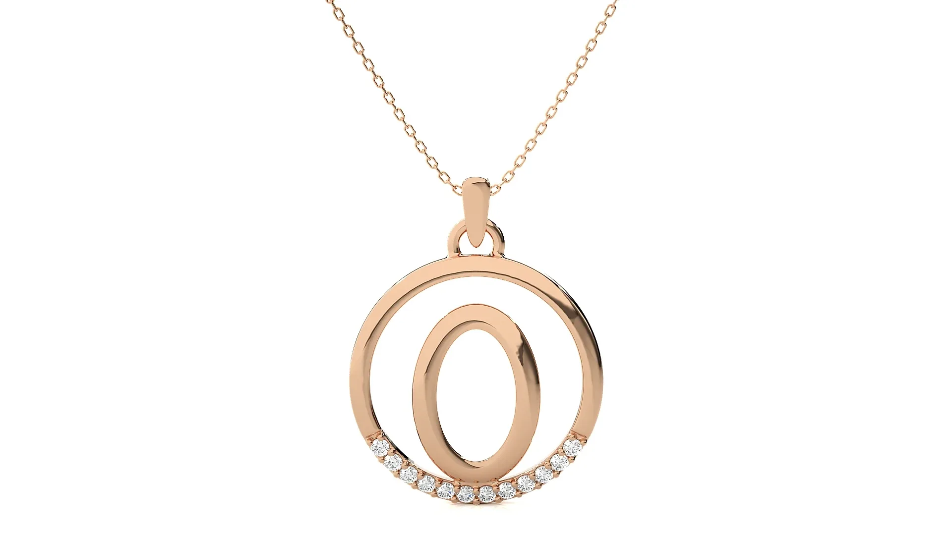 26 Alphabet Pendant Necklace