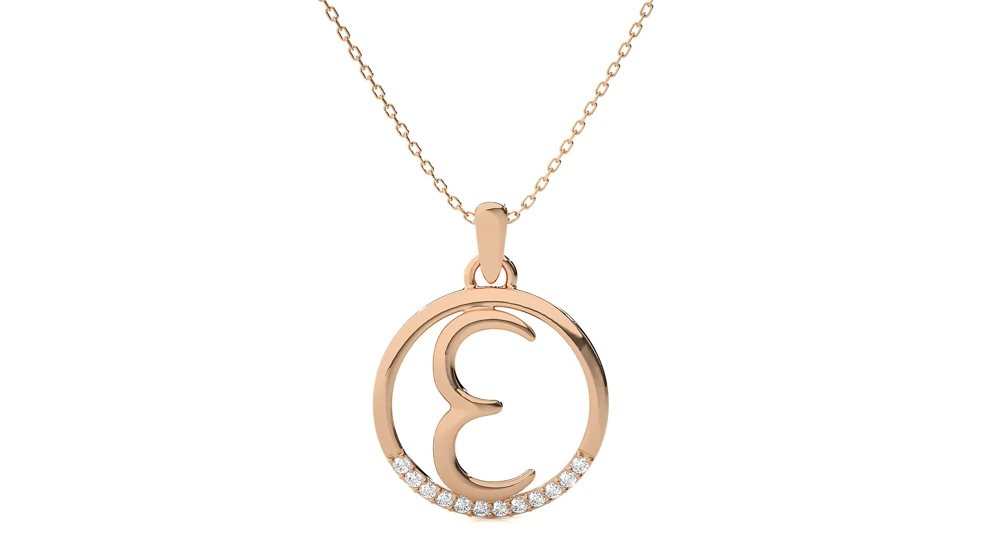 26 Alphabet Pendant Necklace