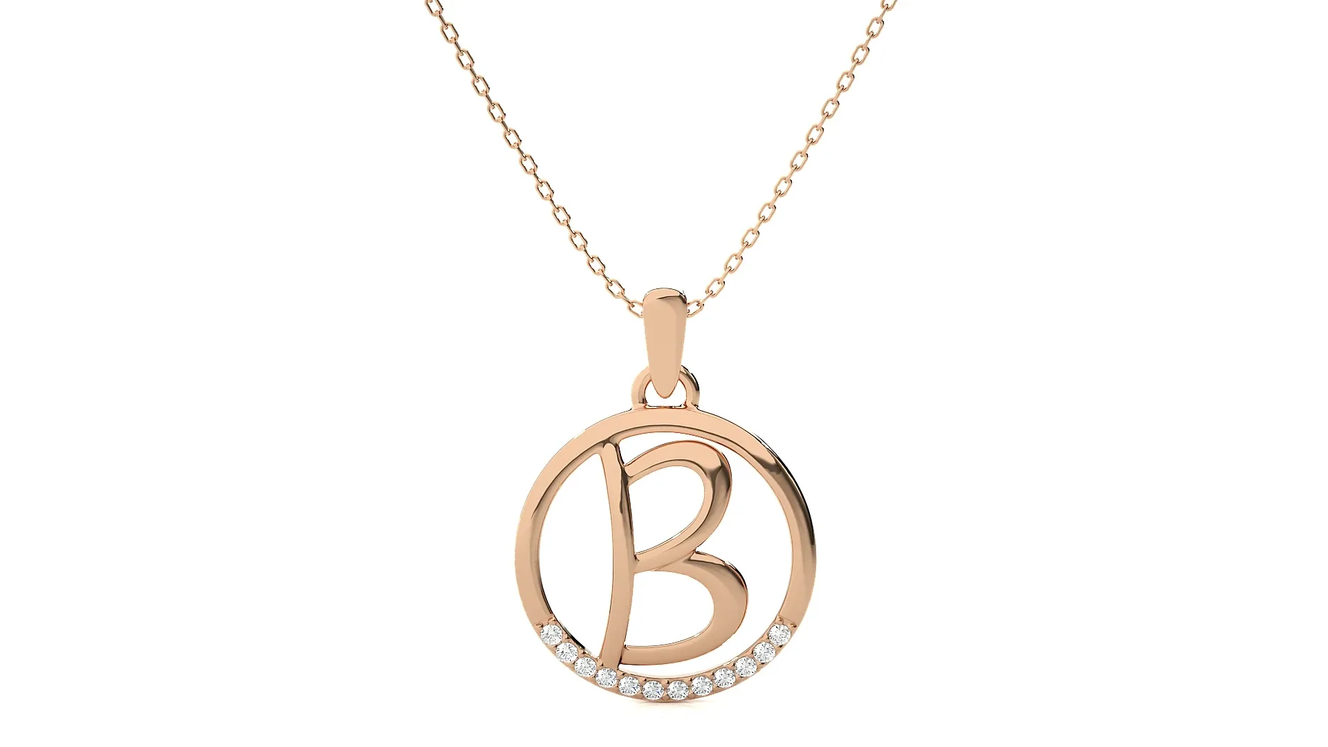 26 Alphabet Pendant Necklace