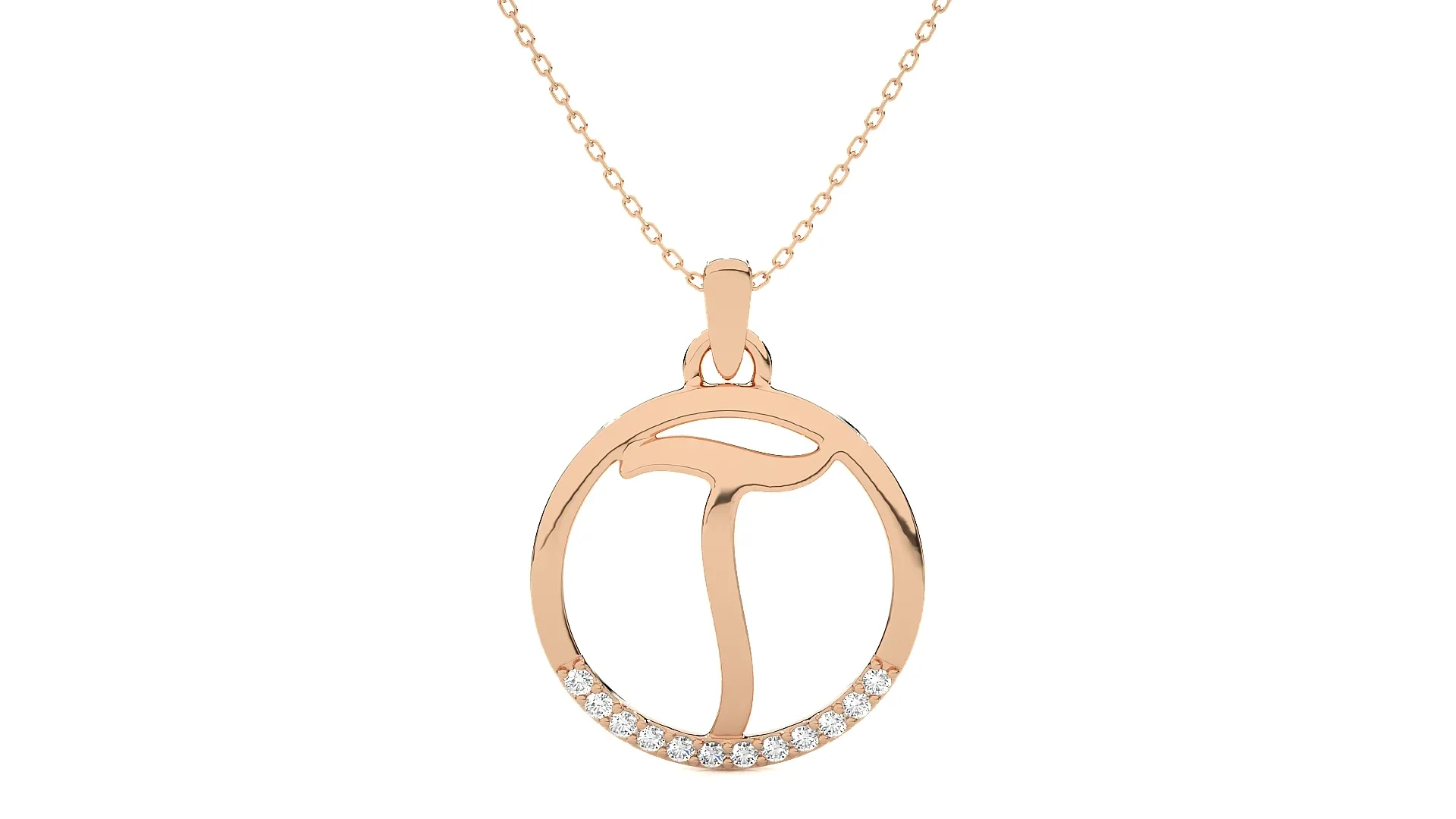 26 Alphabet Pendant Necklace