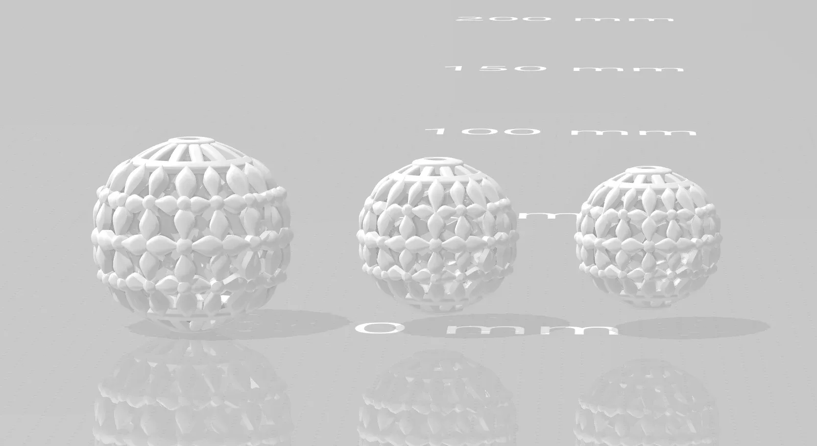 560 Beads Ball STL models Pack